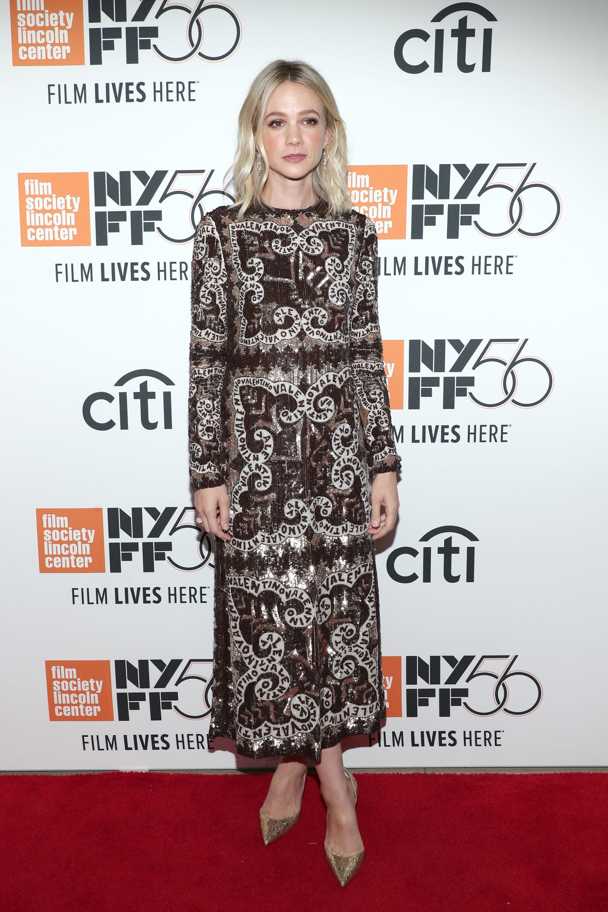Carey Mulligan's Valentino is Cool Enough