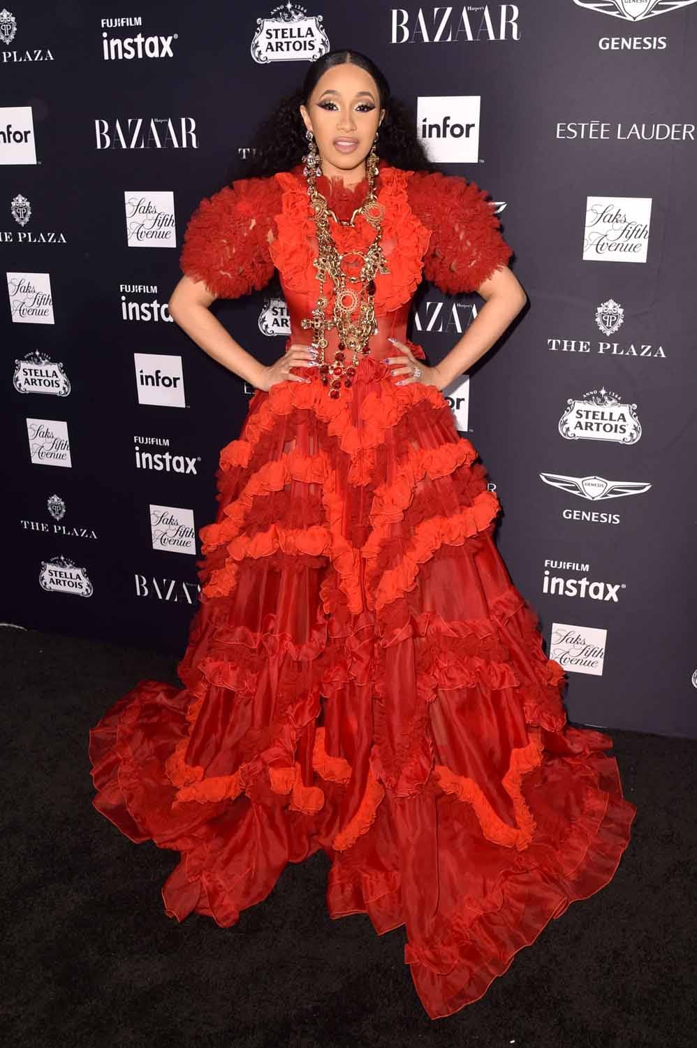 Cardi B Threw a Shoe at Nicki Minaj at a Harper's Bazaar Party