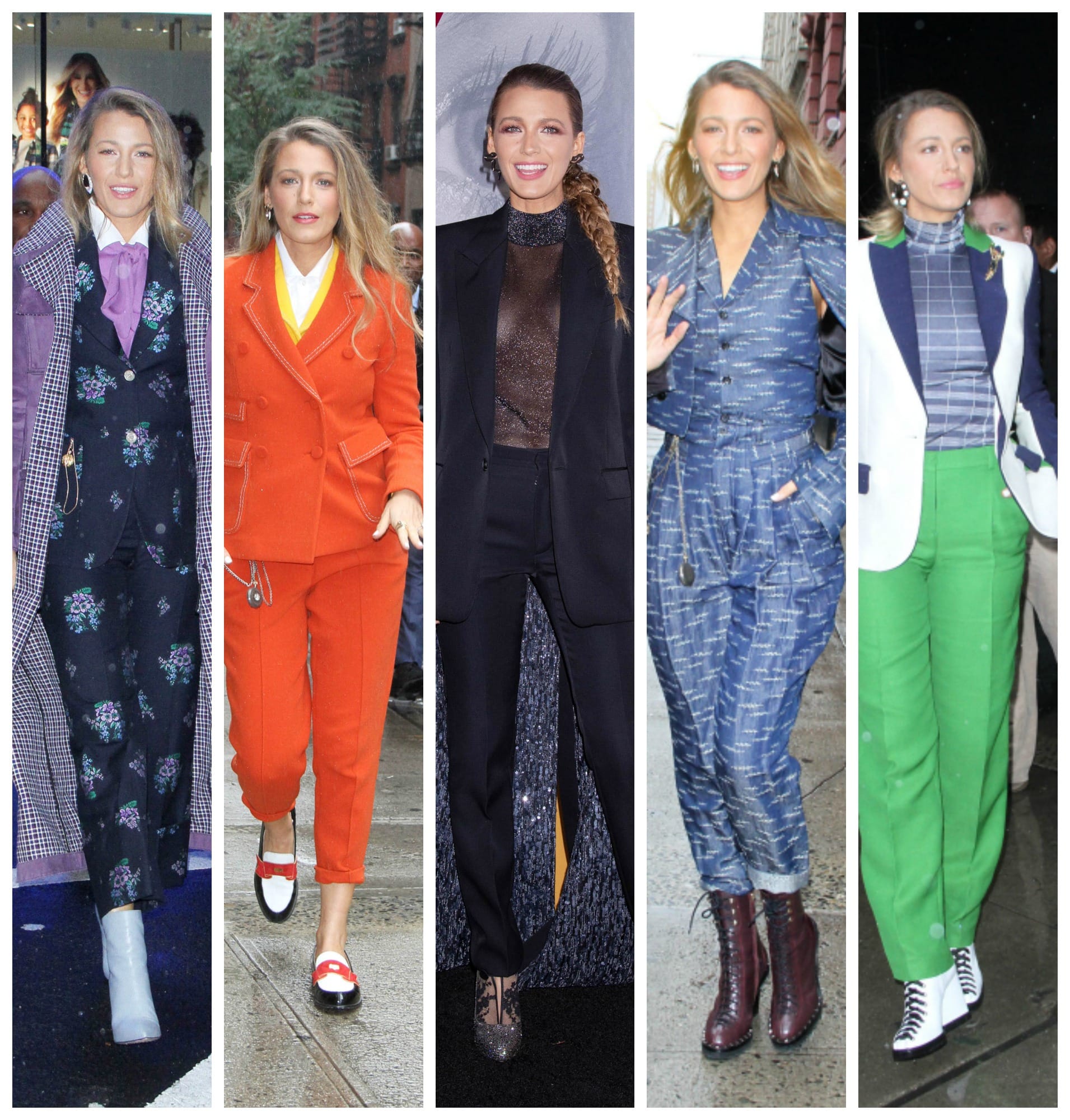 Blake Lively's Suit Obsession Is Intensifying