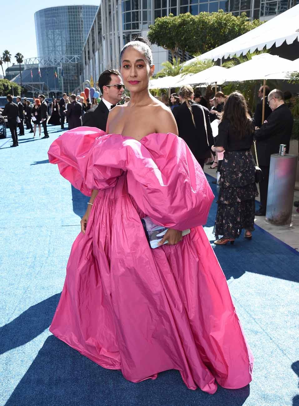 Emmy 2018 red carpet: Pink and purple gowns