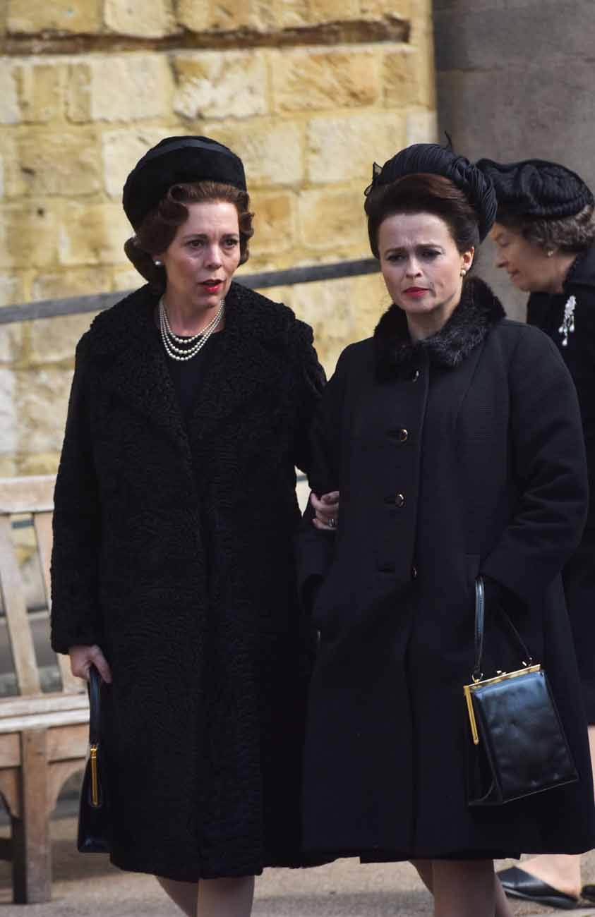 Oooh, It's Helena Bonham Carter and Olivia Colman in Costume For The Crown
