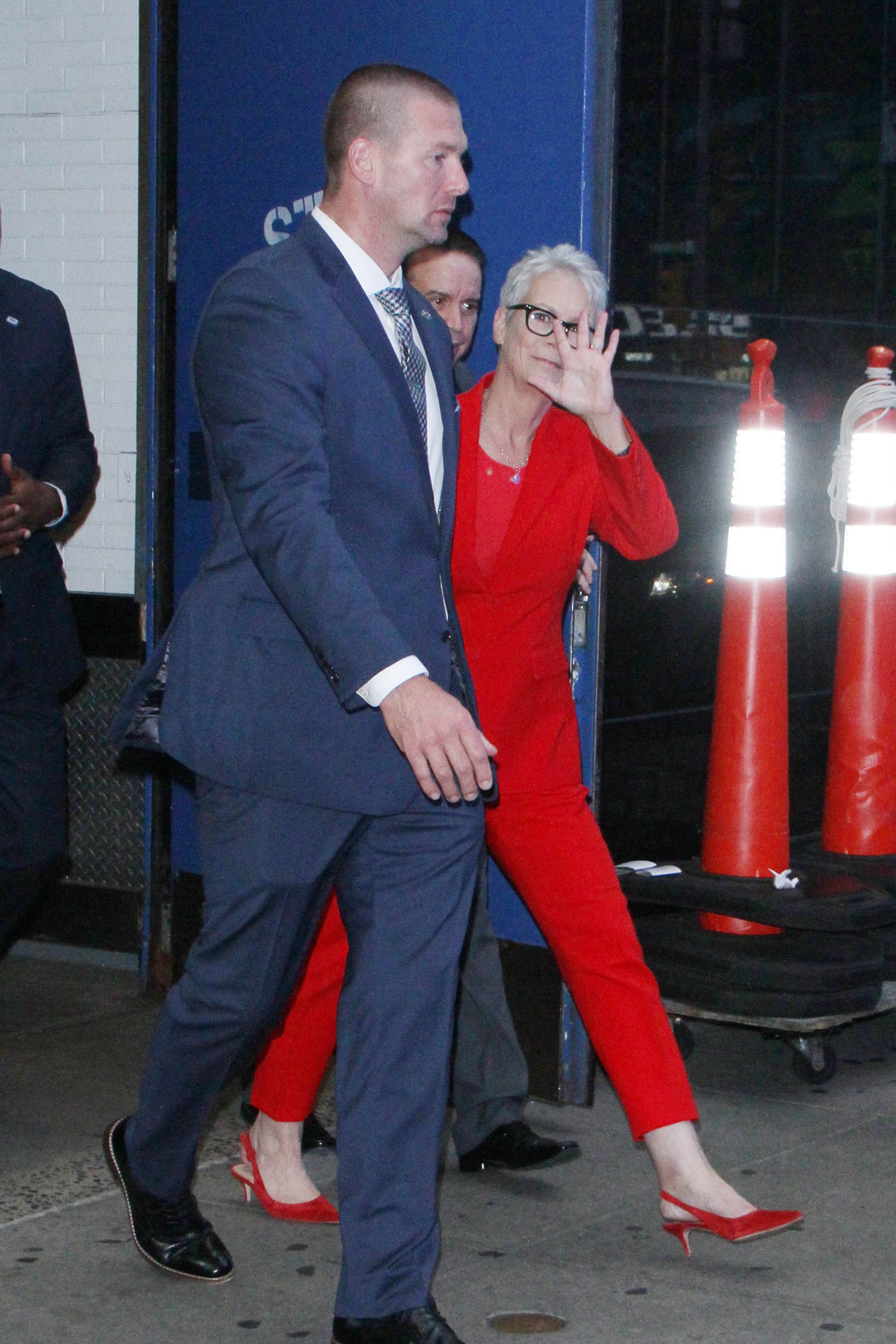 Jamie Lee Curtis Takes Her No Nonsense Act All Over Town