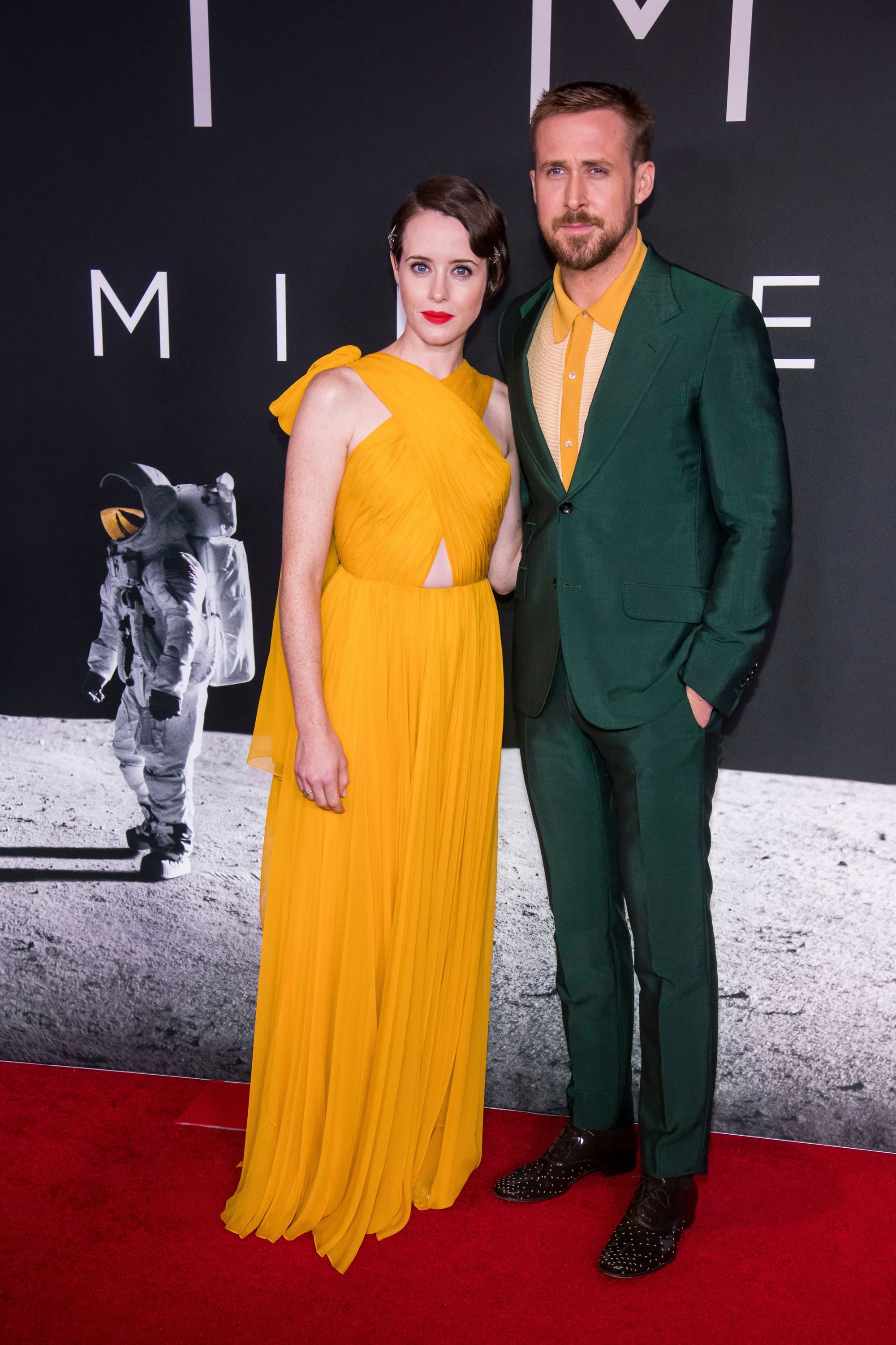 Claire Foy and Ryan Gosling Are Beautifully Coordinated