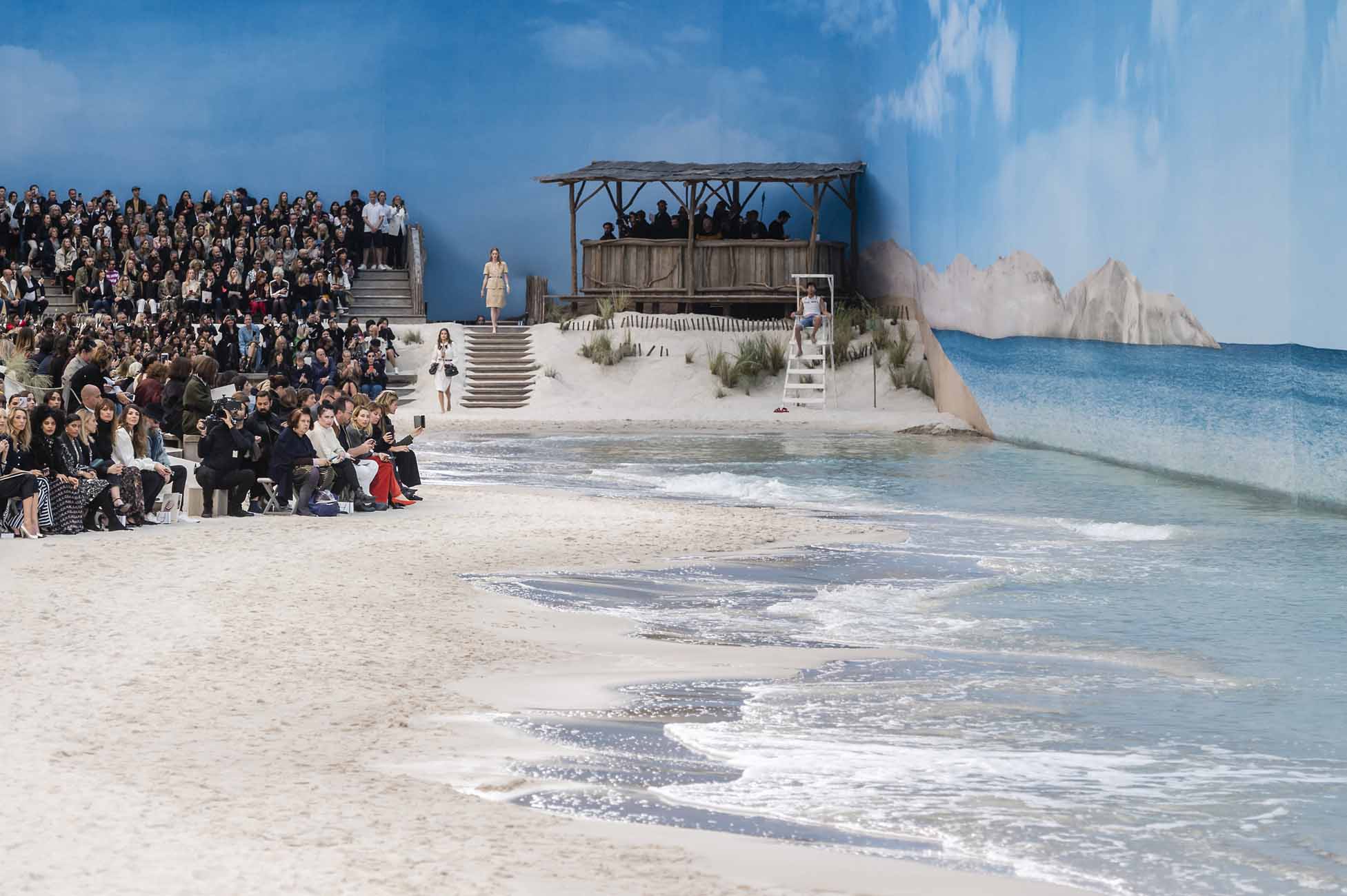 Chanel Created an Entire Beach Indoors
