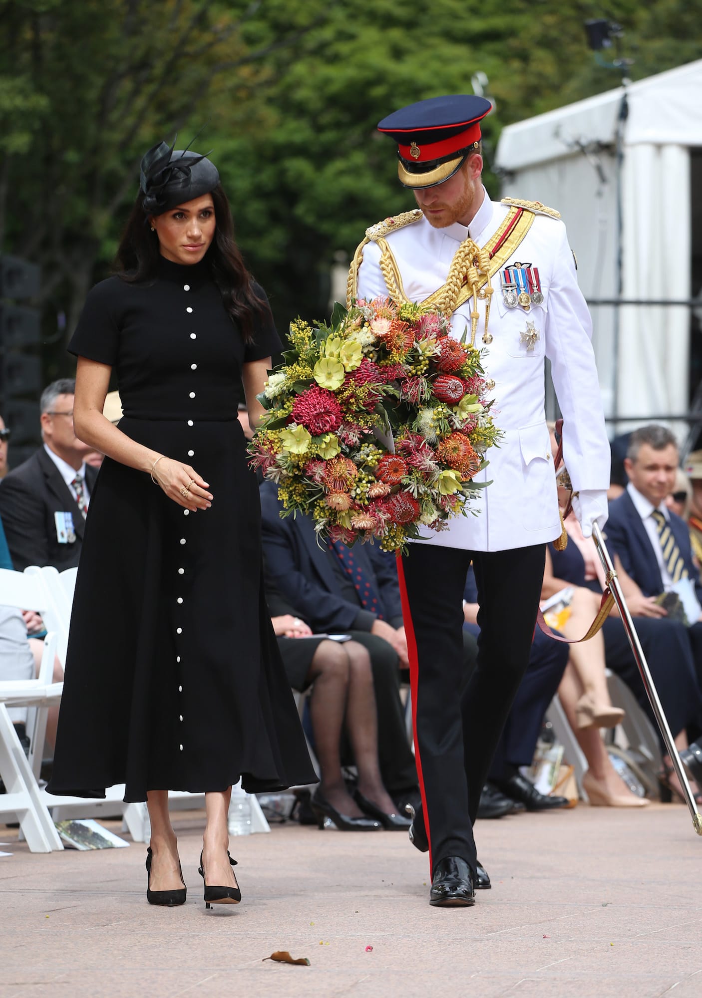 Harry and Meghan Begin Day Five of the Royal Tour With a Visit to Sydney's ANZAC Memorial