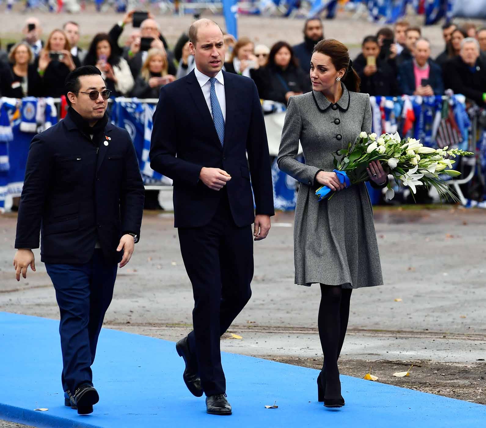 Wills and Kate Paid a Visit to Leicester Today