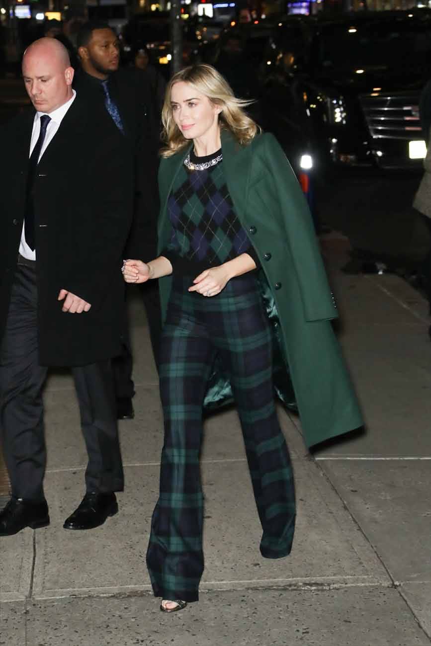 Emily Blunt's Latest Mary Poppins Promo Looks Have Been Very Green, on The Whole
