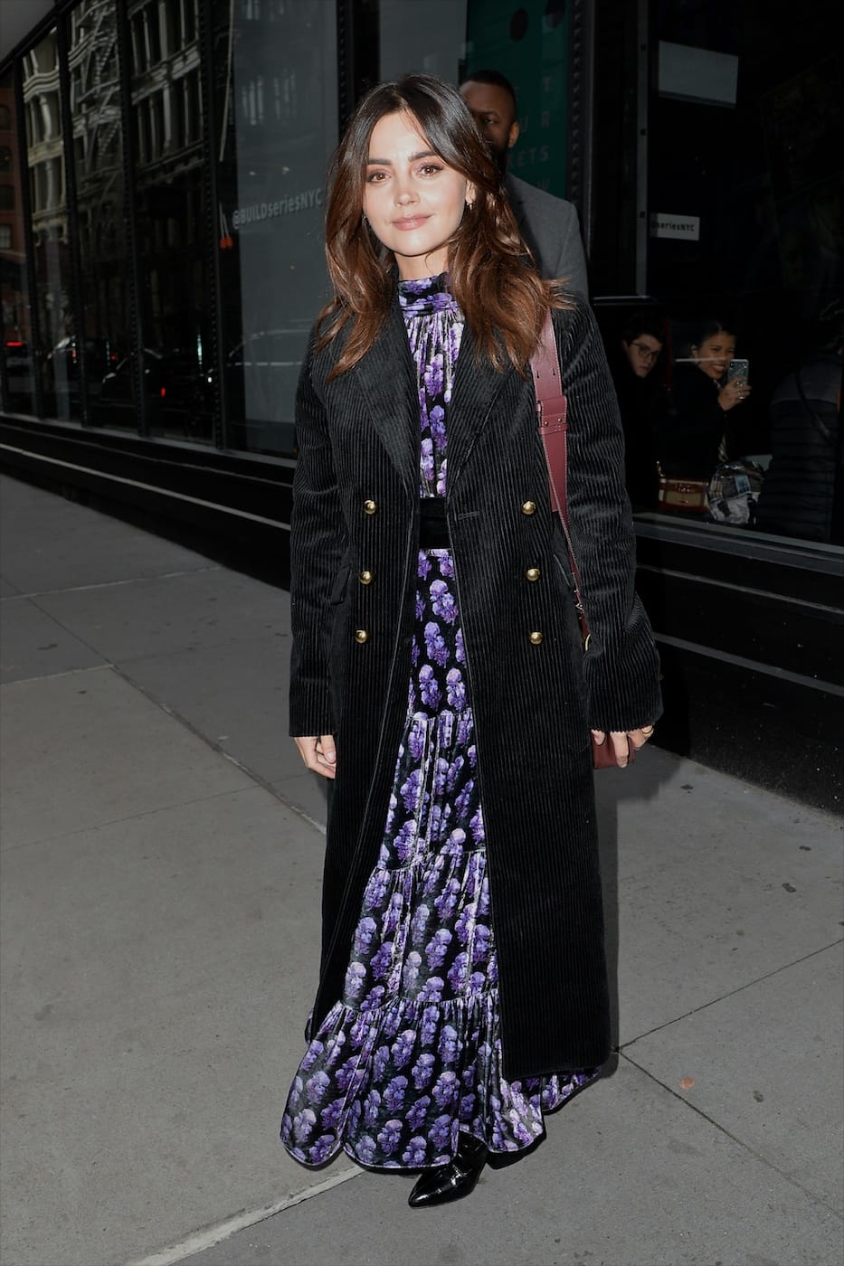 Jenna Coleman Promotes Victoria in Chloe