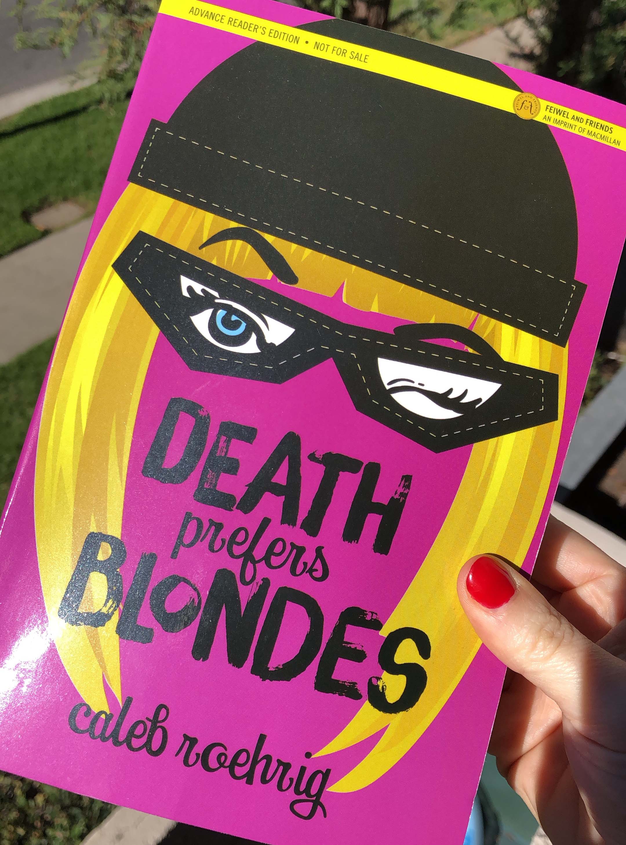 GFY Giveaway: Death Prefers Blondes by Caleb Roehrig