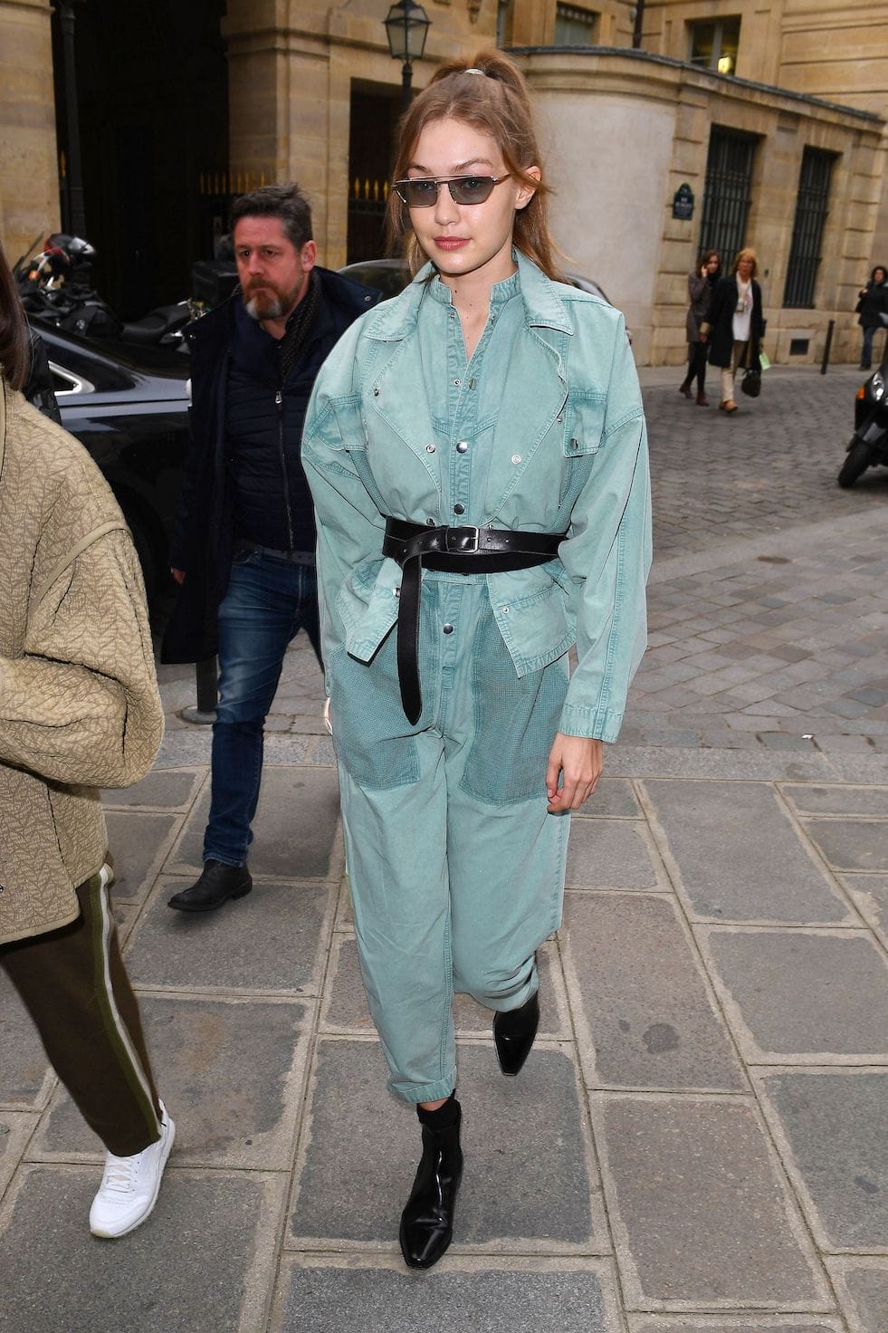 Gigi Hadid Wears Confusing Denim