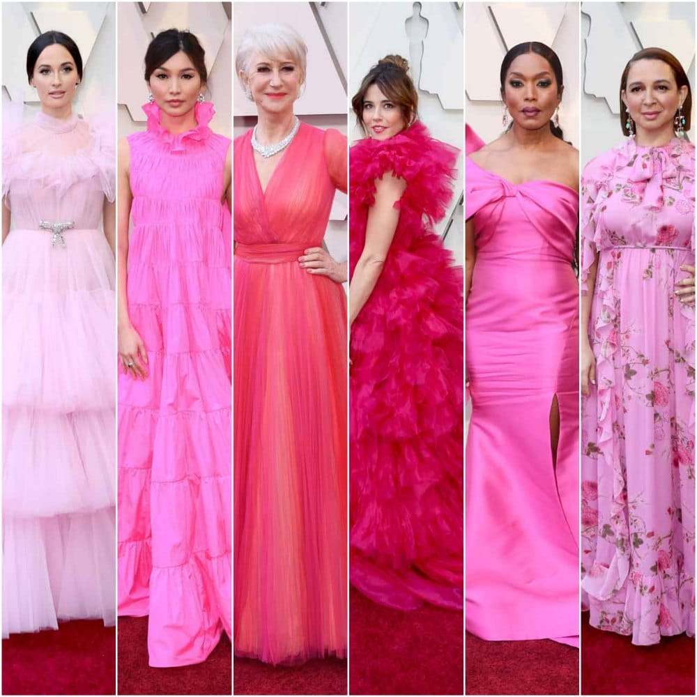 Pink Was The Overwhelming Trend at the Oscars
