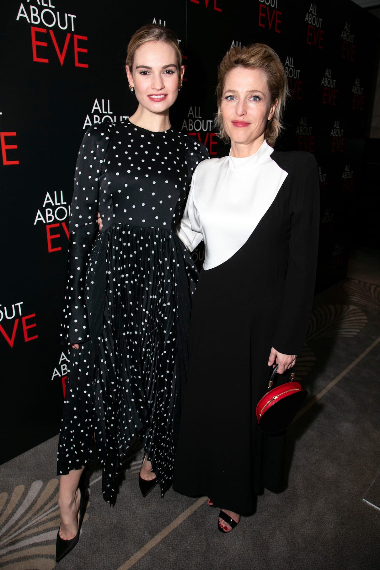 Lily James and Gillian Anderson Are Starring in ALL ABOUT EVE