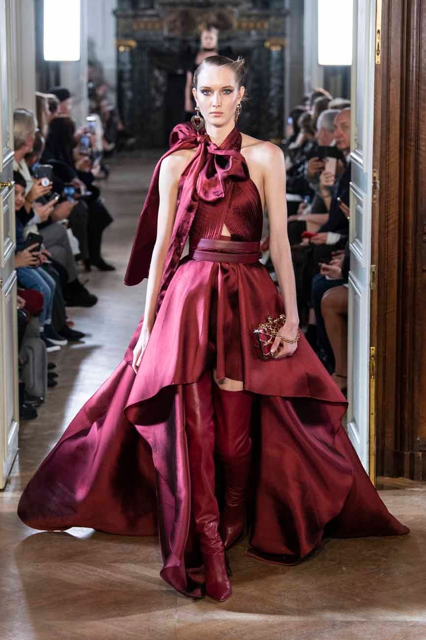 Elie Saab Delivered a Lot of Jewel Tones