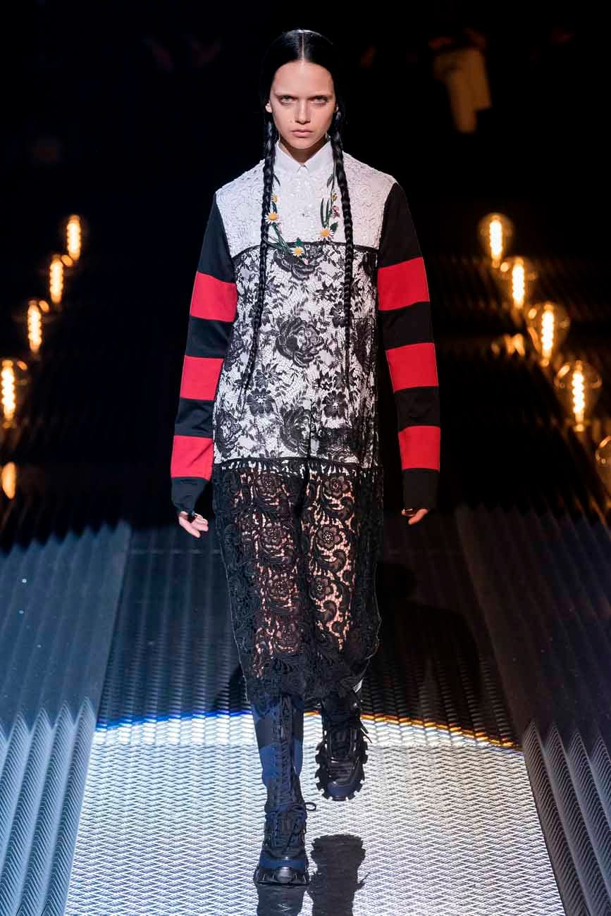 Prada Is All In On See -Through Lace Pants