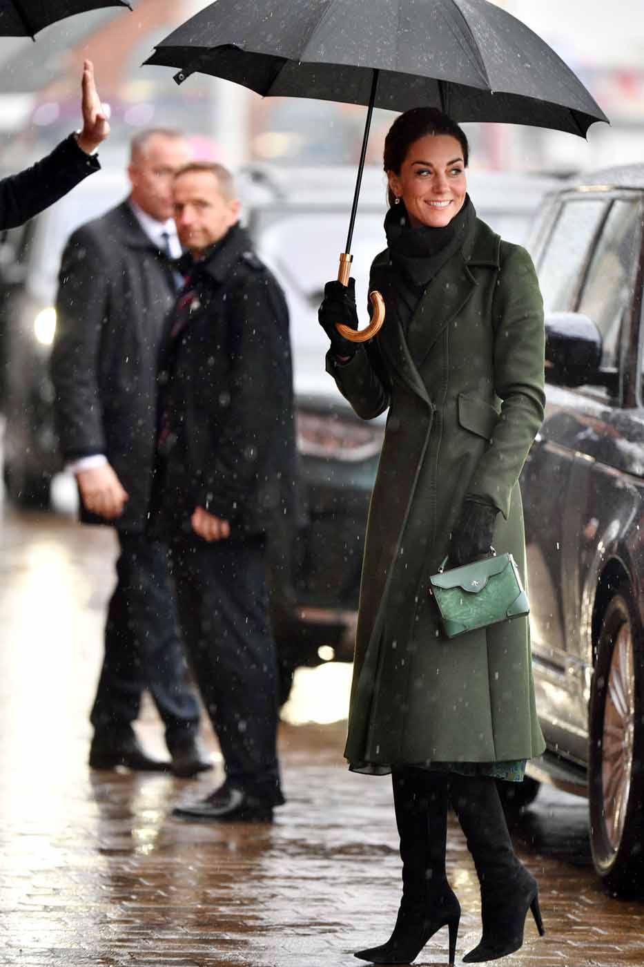 Wills and Kate Got Rained on in Blackpool; Meghan Made a Surprise Cameo at WE Day