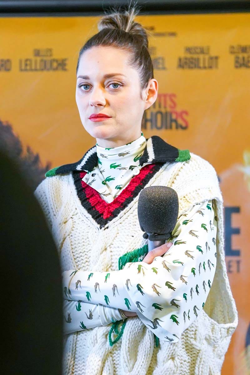 This Lacoste Ensemble on Marion Cotillard is Shockingly Bad