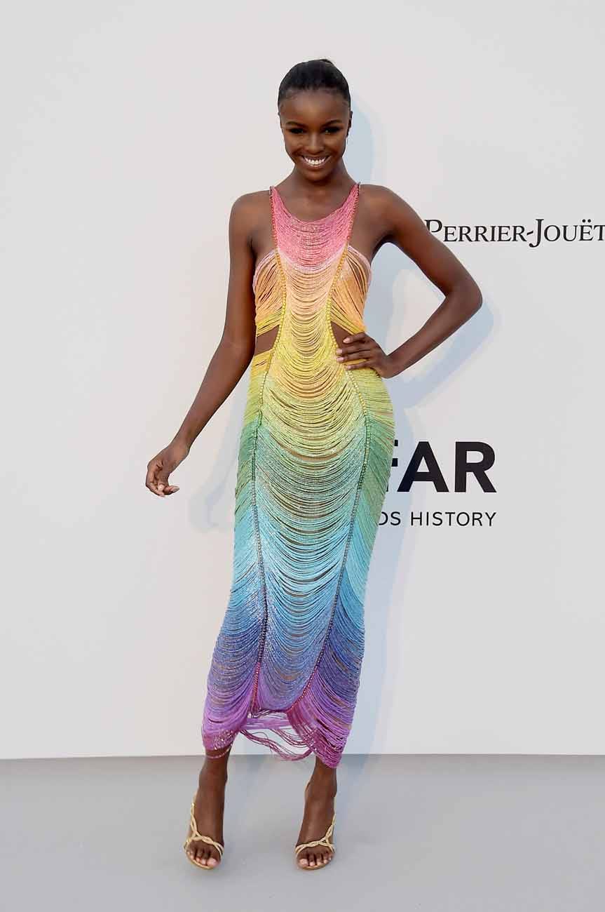 The amfAR Party Brought Some Naked-ish Gowns Also