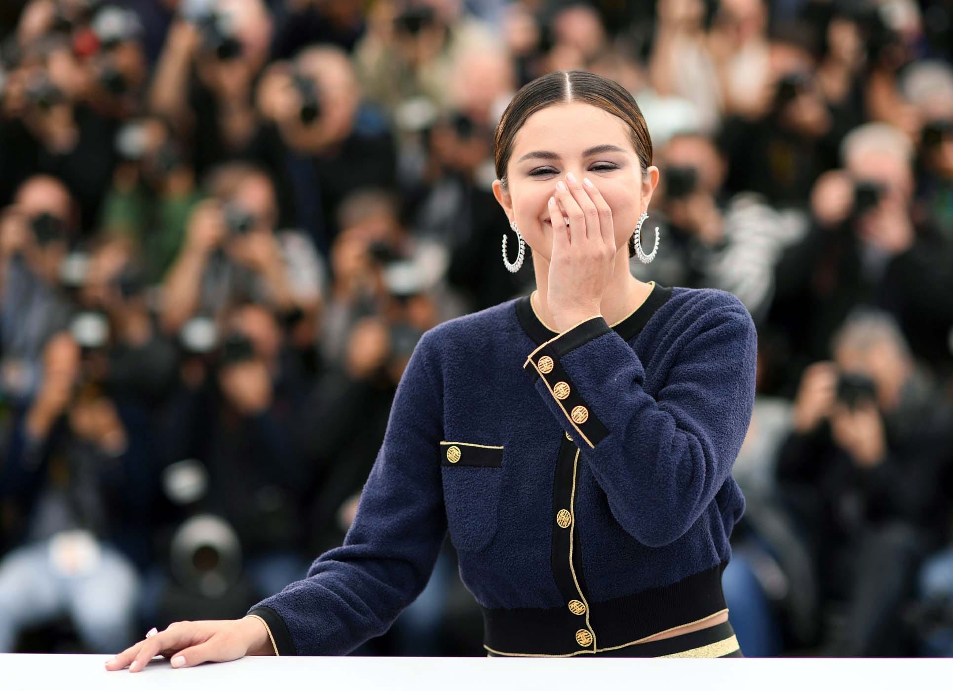Is Selena Gomez Wearing a Chanel Version of A Juicy Sweatsuit?