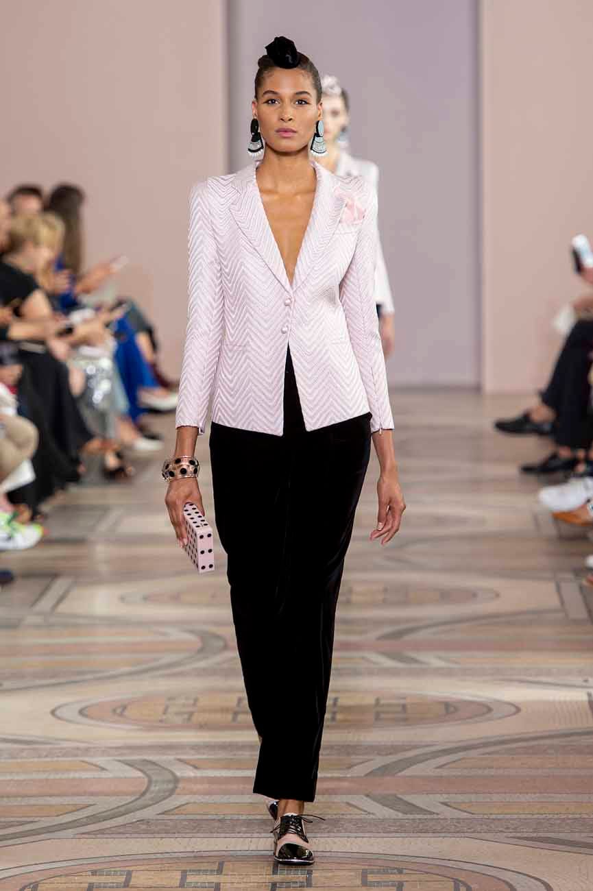 Armani Delves Into Pastels