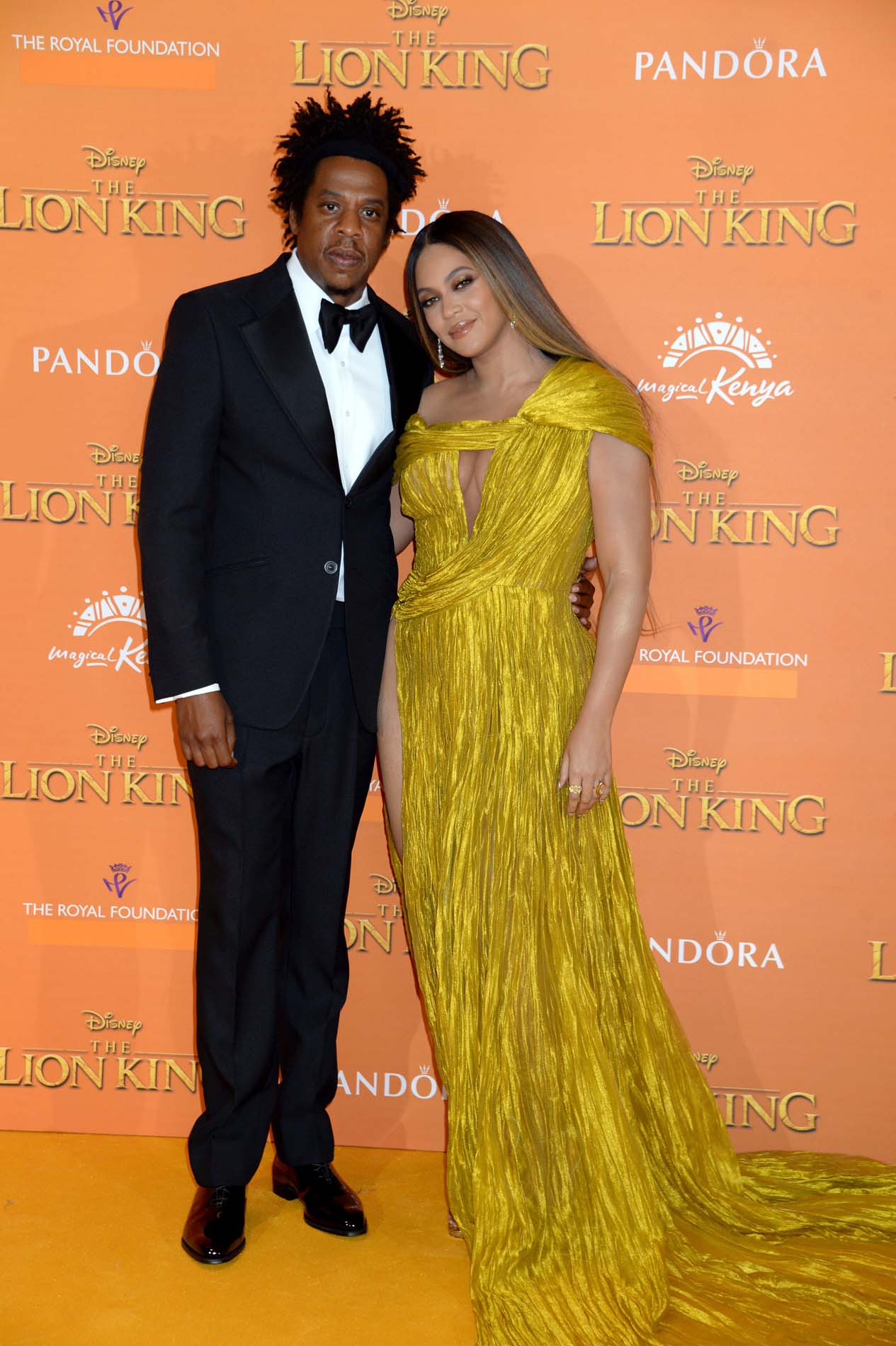 It's Beyonce! And the Rest of the London Premiere of The Lion King