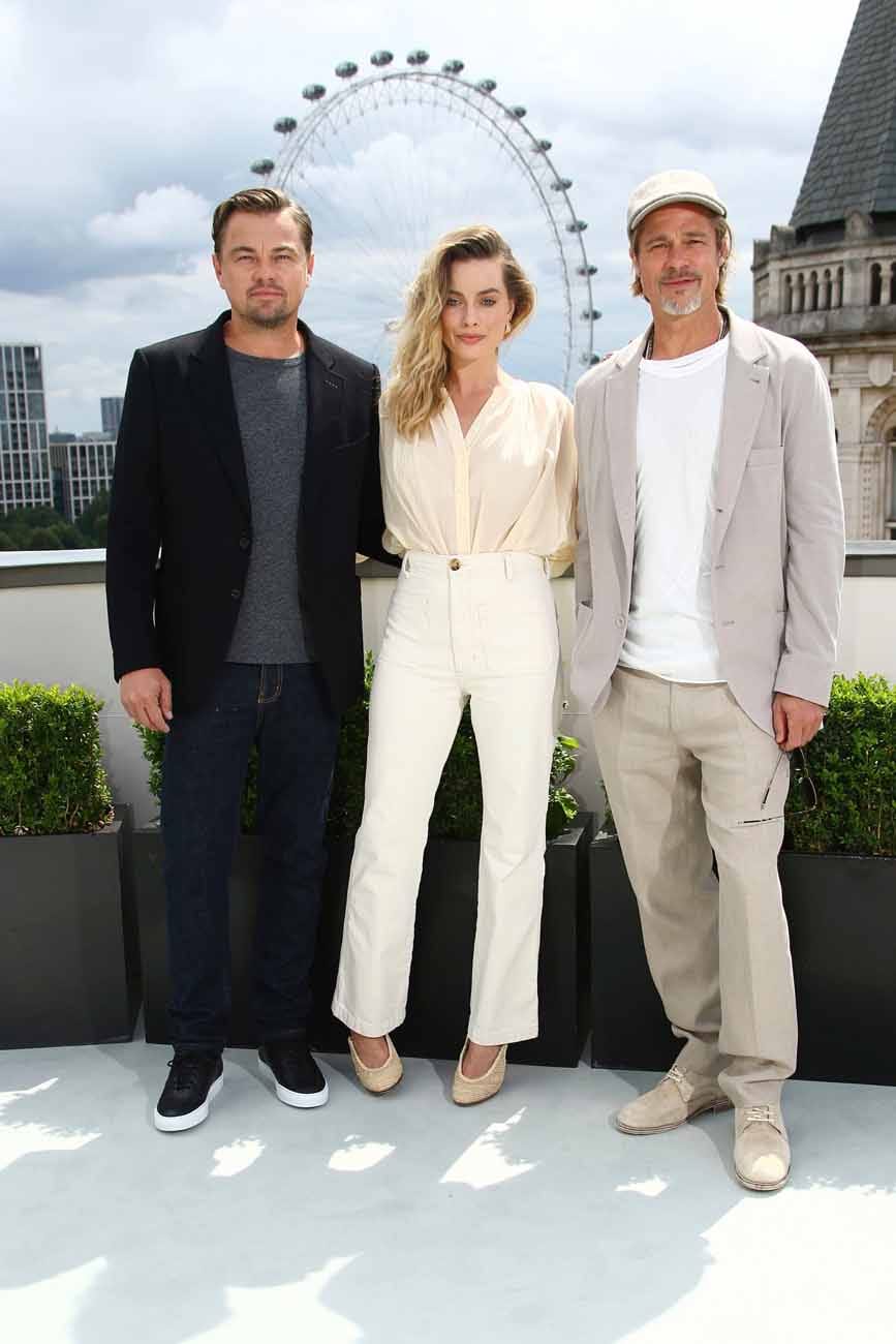 Margot, Brad, and Leo are Still At It