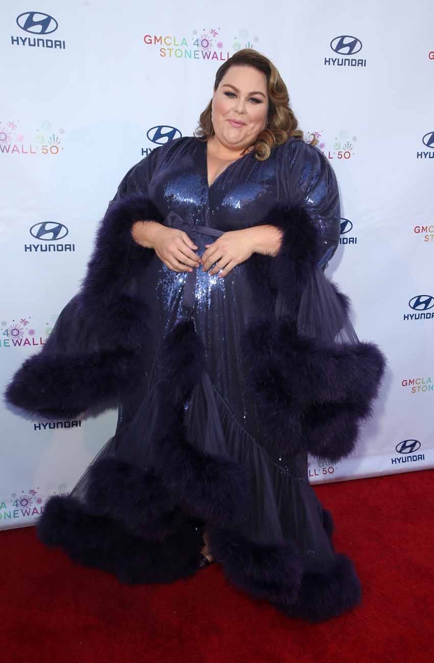 Chrissy Metz Vamps It Up In Sequins