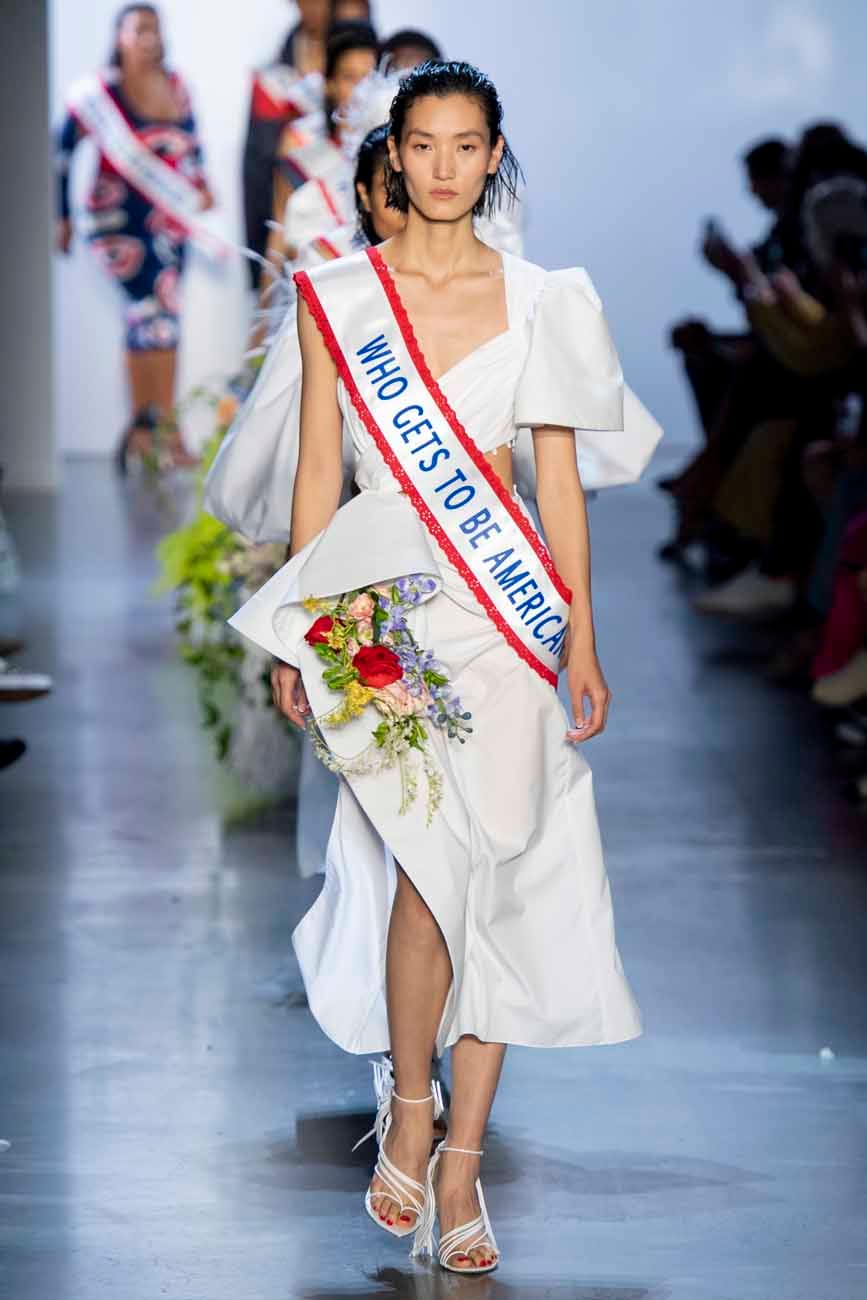 Prabal Gurung's Show Asked, "Who Gets To Be An American?"