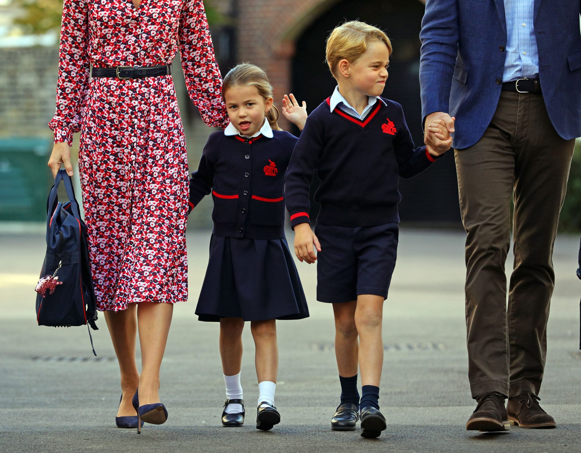 Aw! It's Princess Charlotte's First Day of School!