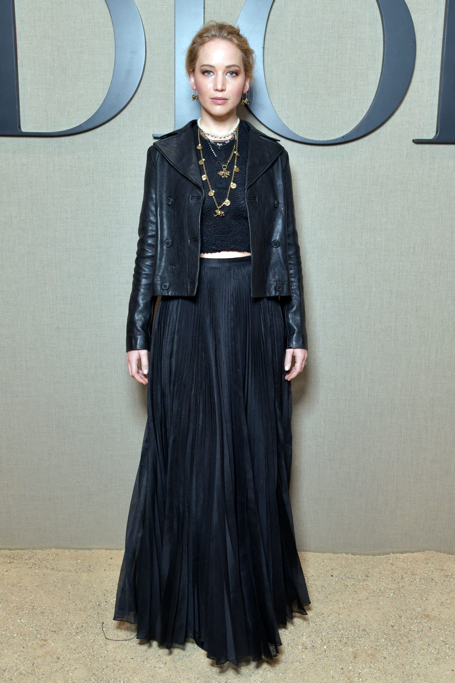 Jennifer Lawrence Did The Front Row Thing For Dior