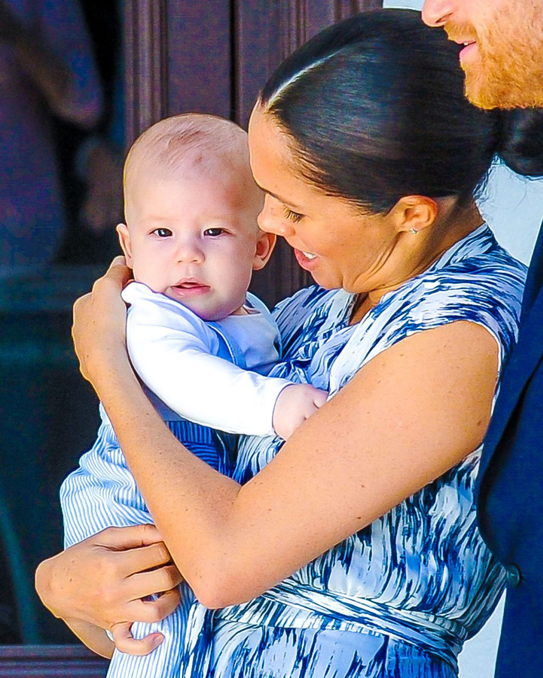 Baby Archie Meets Desmond Tutu