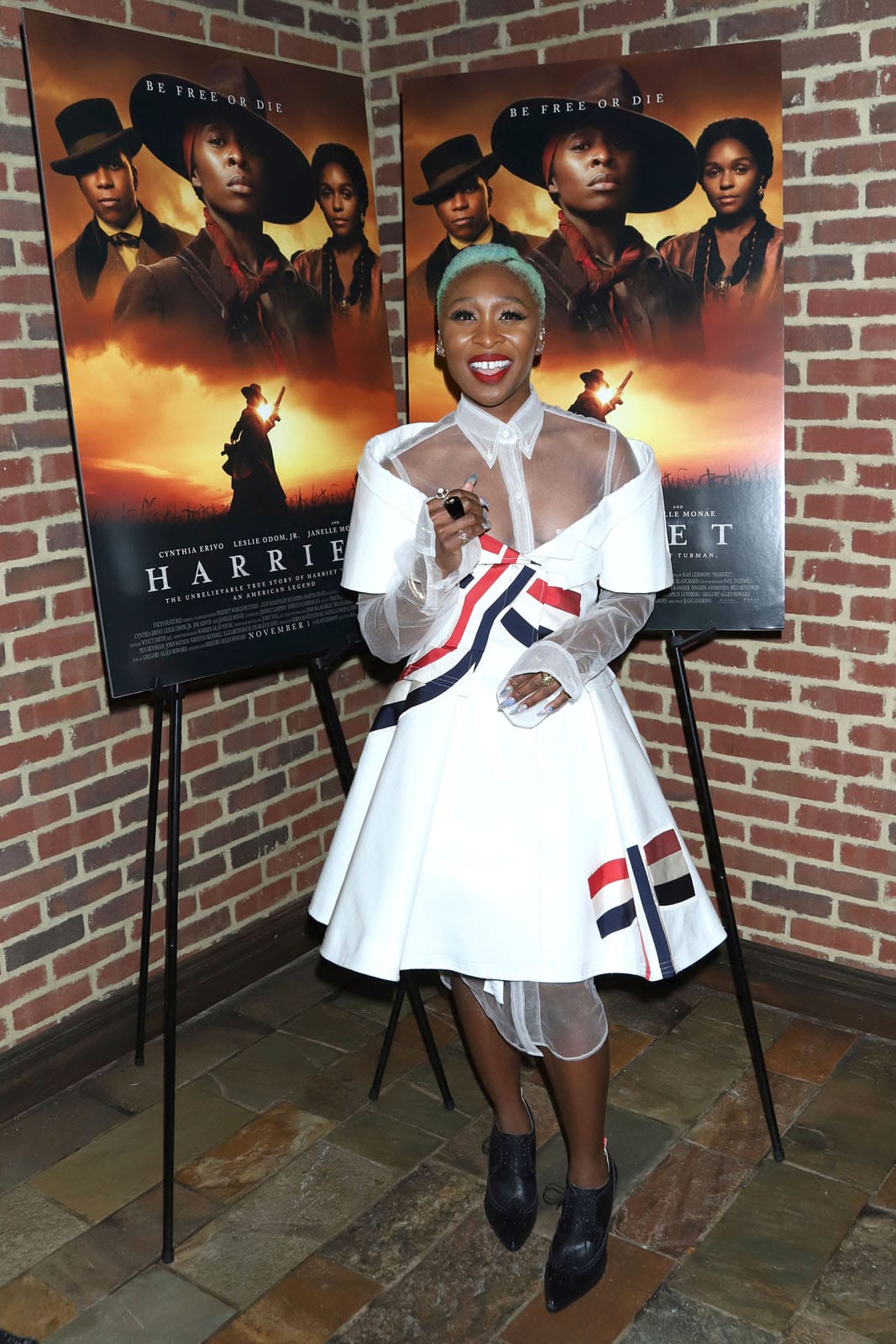 Cynthia Erivo Tries Out Some Thom Browne
