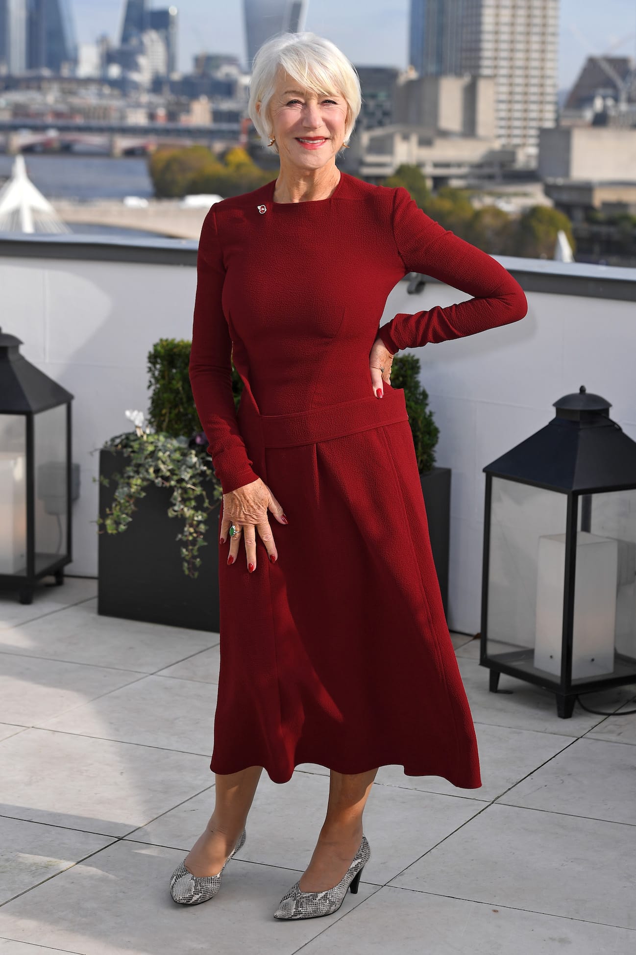 Helen Mirren Shows Us How Interesting Shoes Are Done