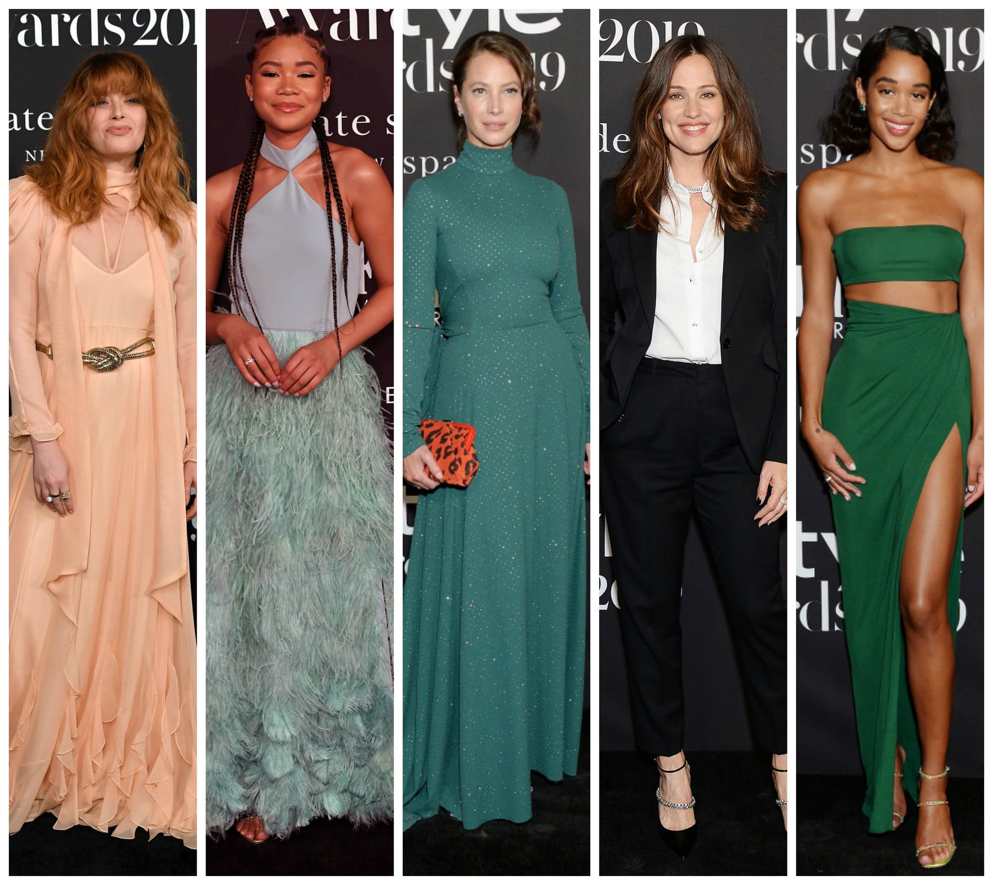 The Rest of the InStyle Awards Bought Leather, Satin Jammies and a Dash of Metallics