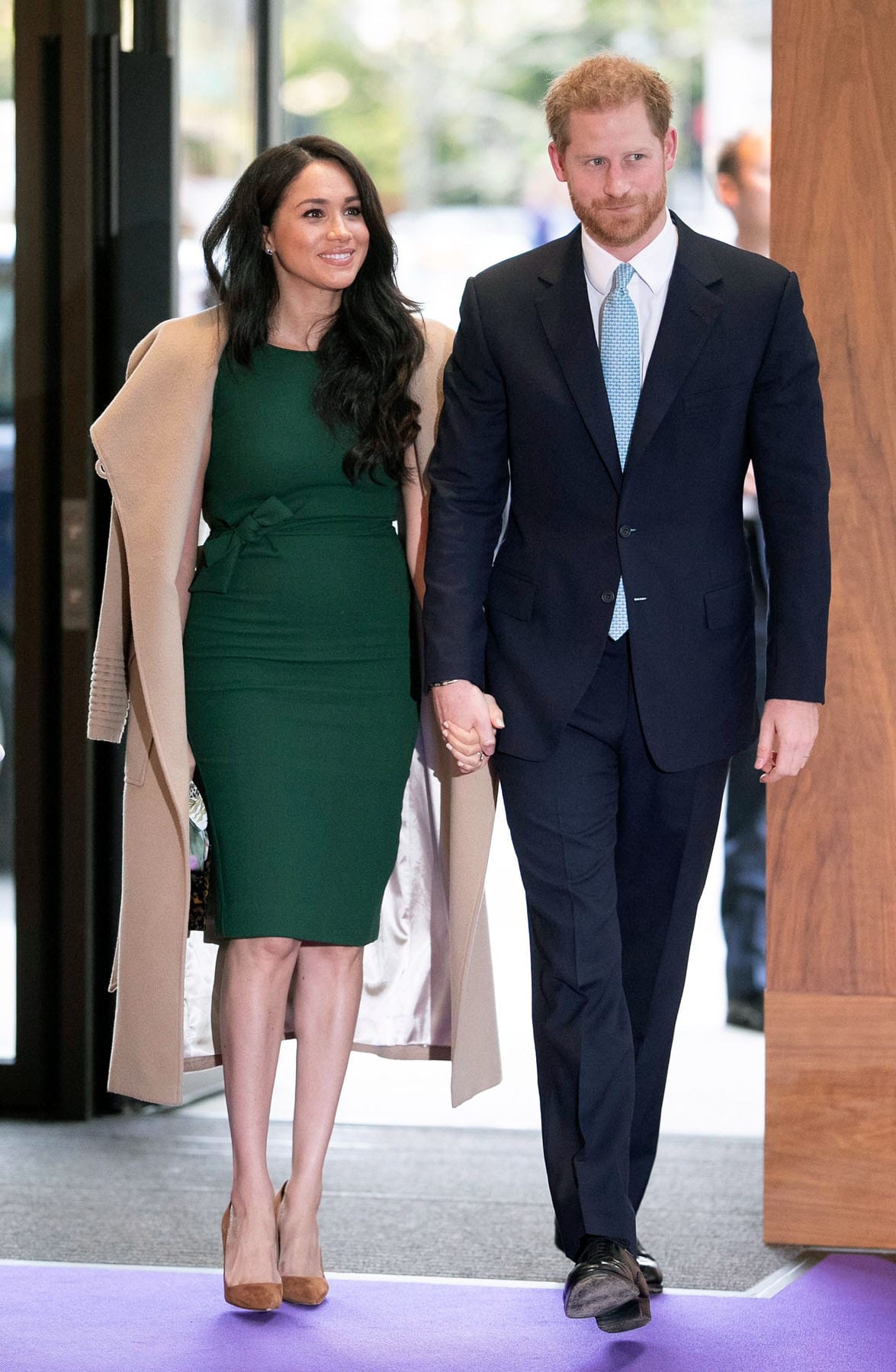 Meghan Repeats Her Engagement Announcement Dress for the WellChild Awards