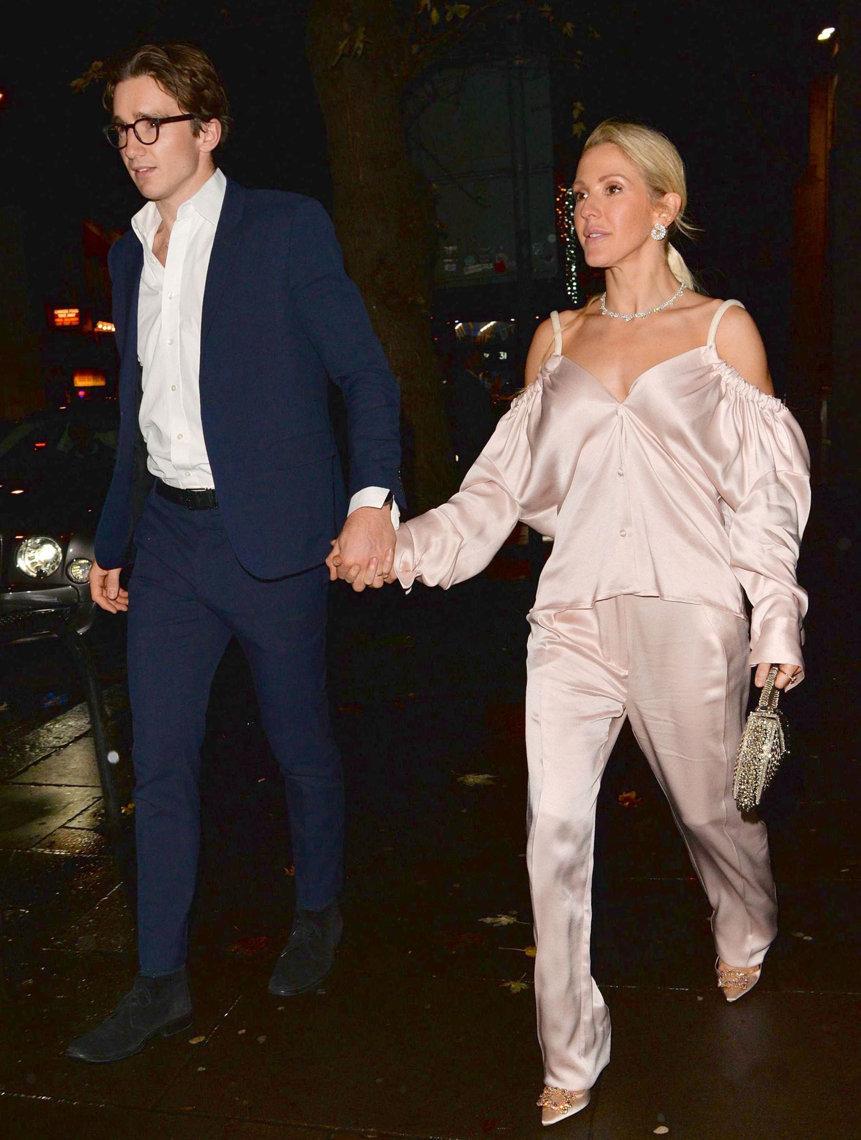 Ellie Goulding's Formal Pajamas Are Intriguing
