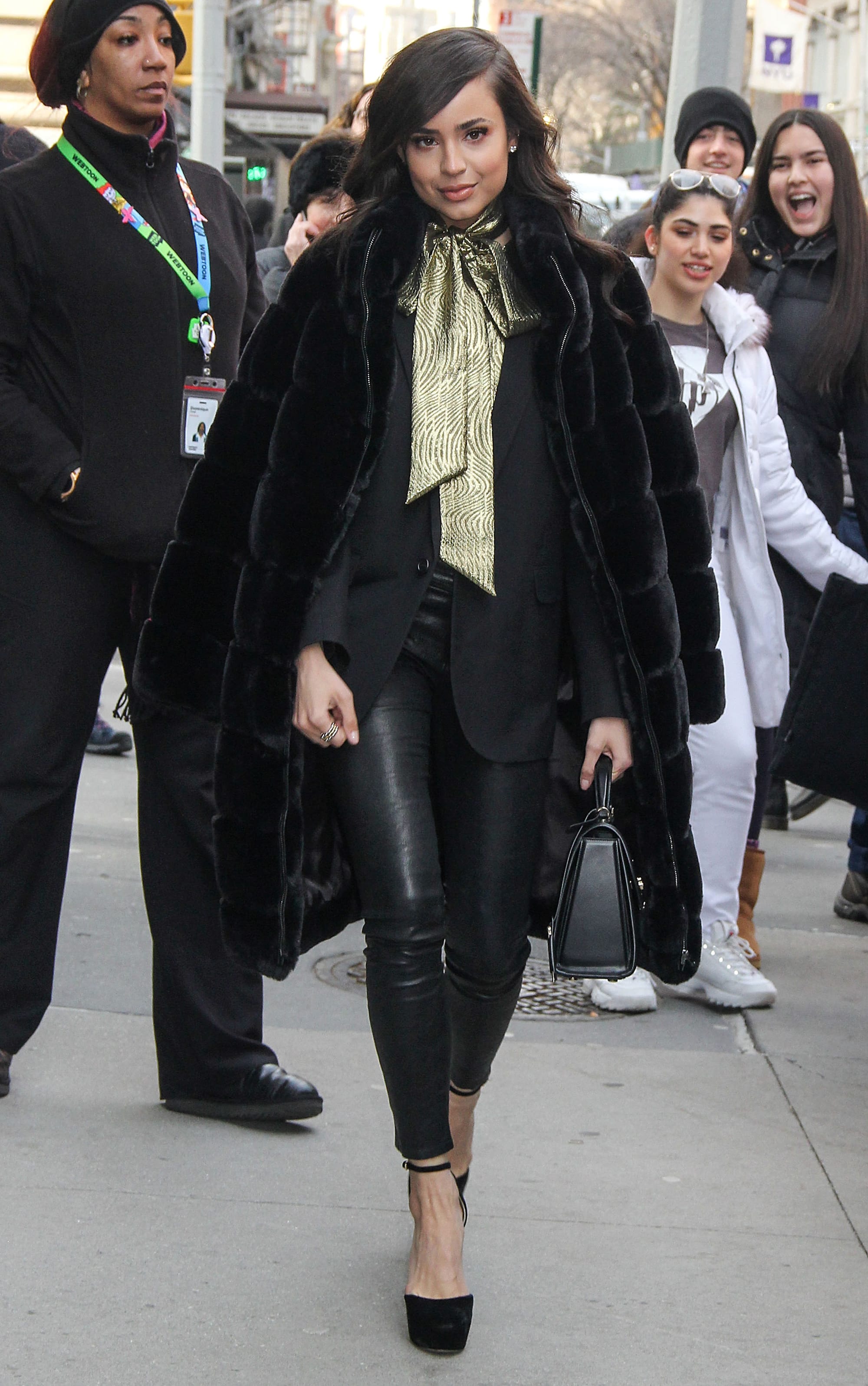 Sofia Carson Looks VERY Dramatic!