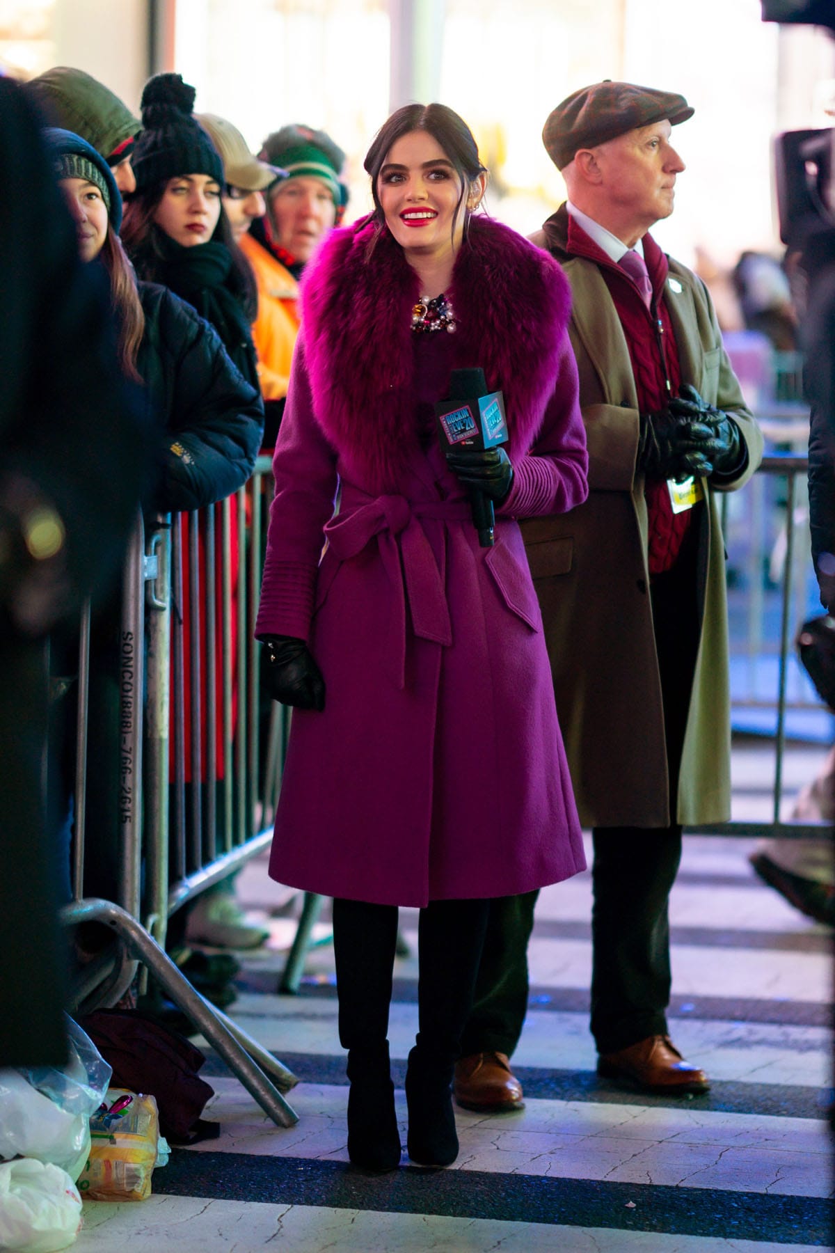 Lucy Hale Cute Coat