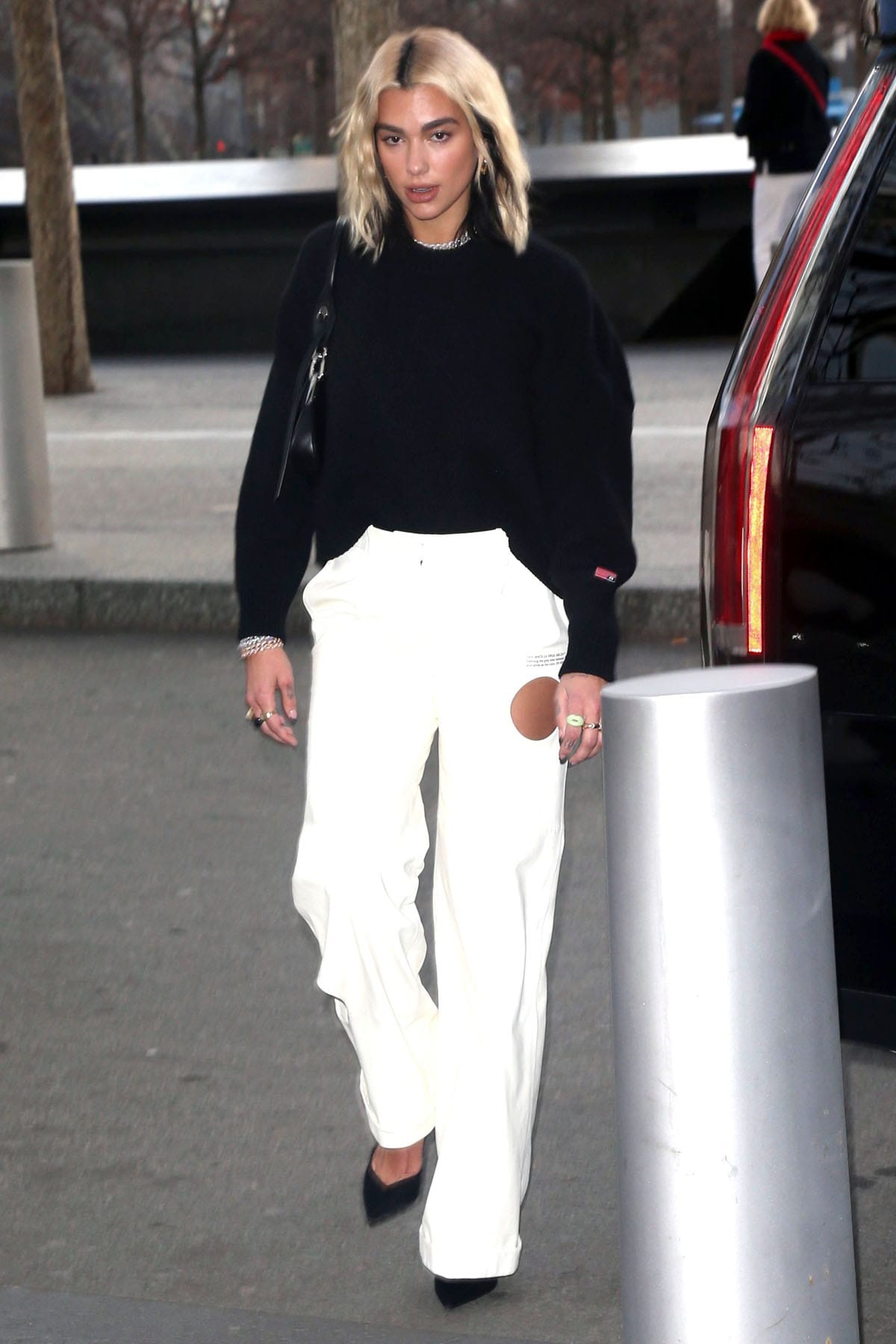 Dua Lipa's Trousers Entertain Me