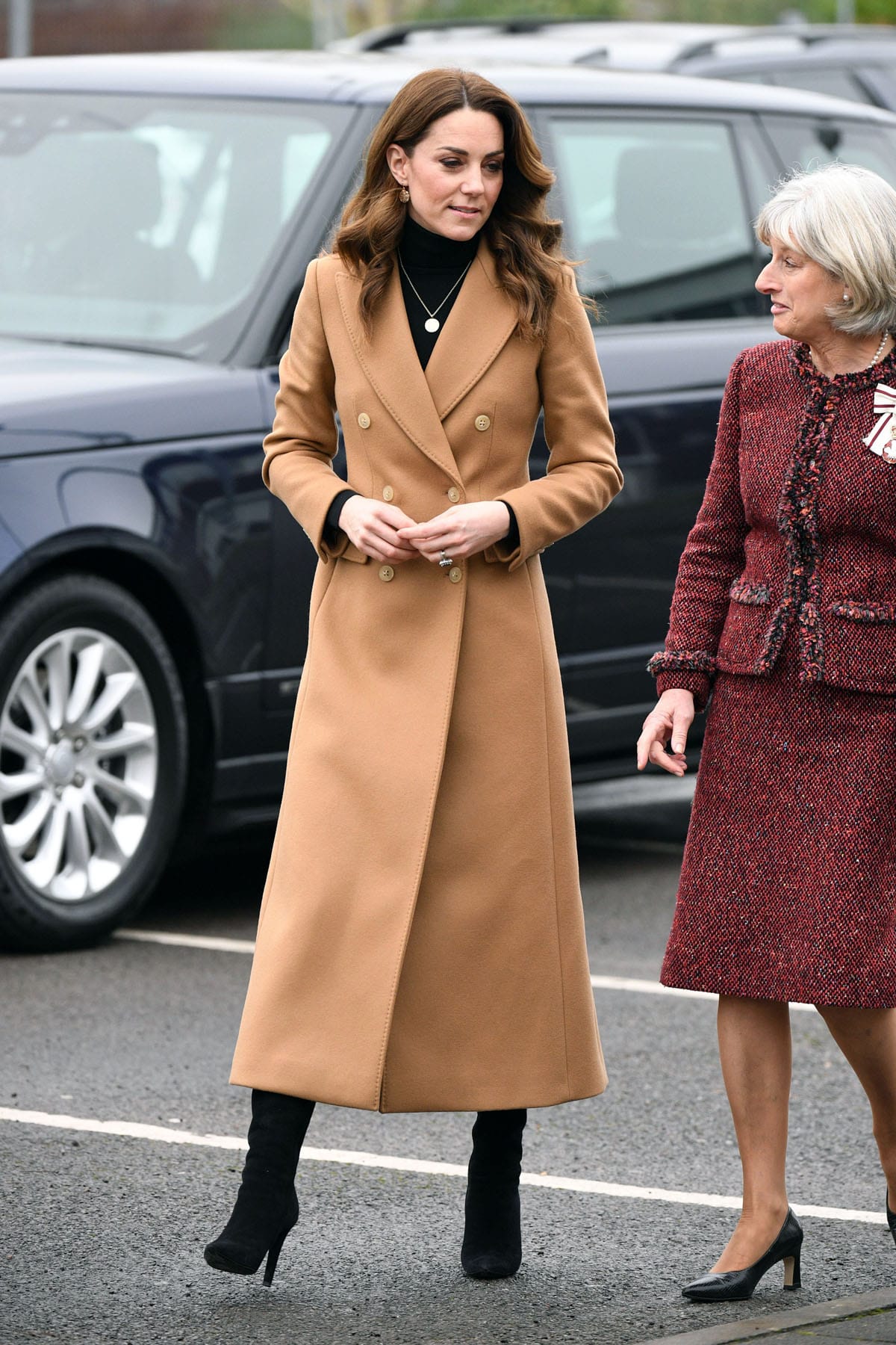 Princess Kate Massimo Dutti Zara leopard skirt