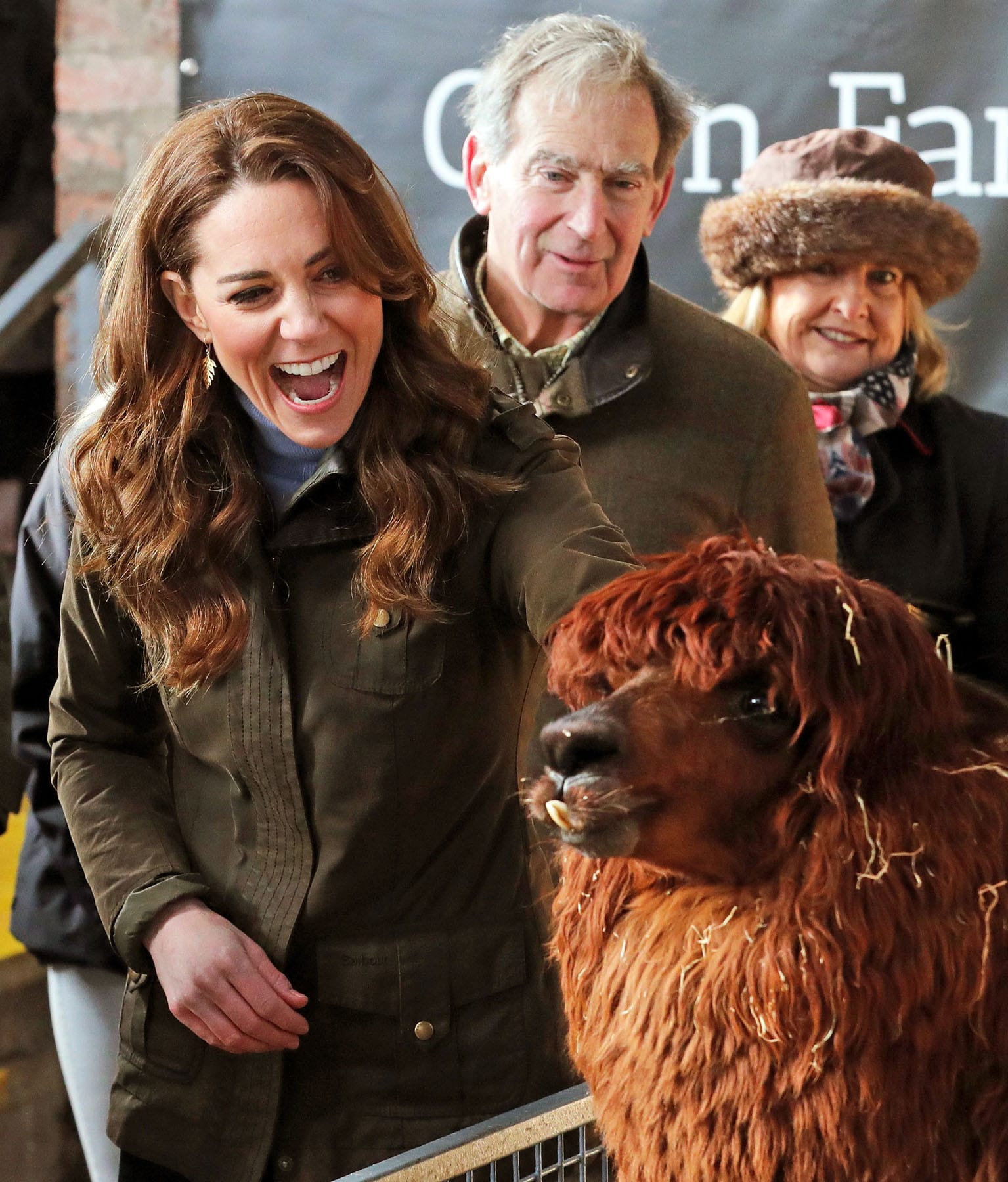 Kate Hung Out With Kids, Adults, a Lamb, and a Snake in Northern Ireland and Scotland Today