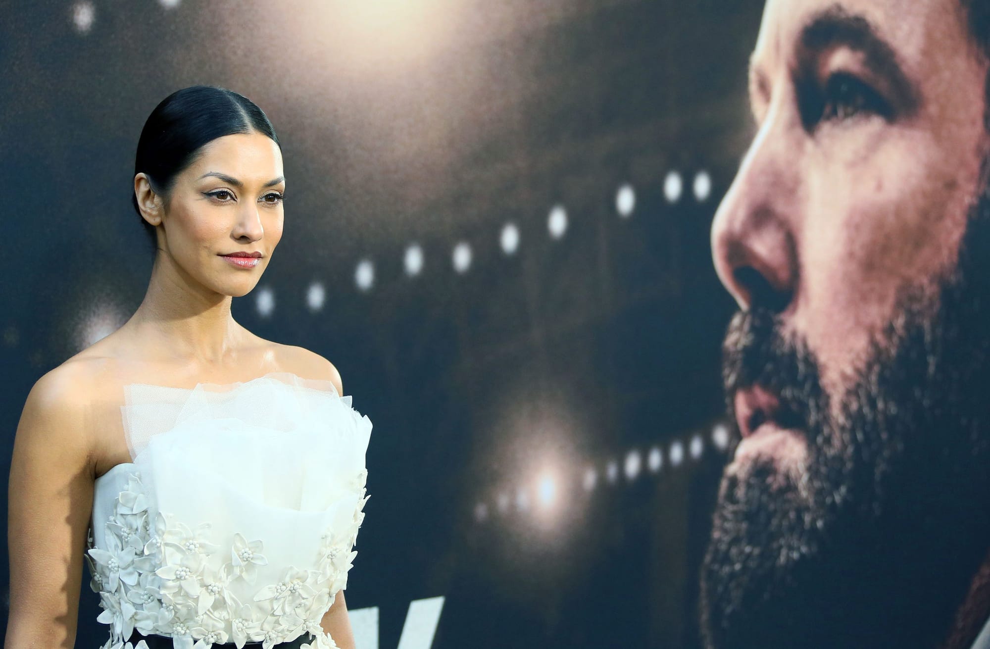 Janina Gavankar Azzi & Osta The Way Back red carpet dress