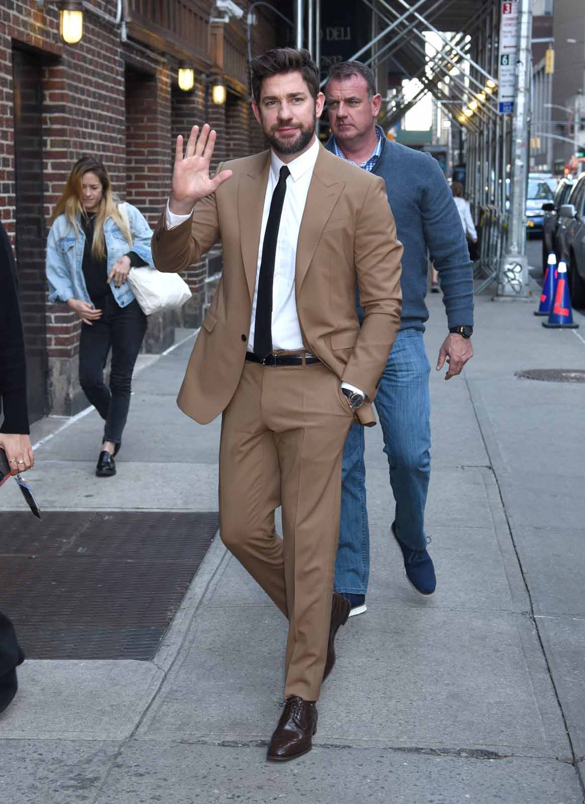 John Krasinski Is Looking Rather... Taupe