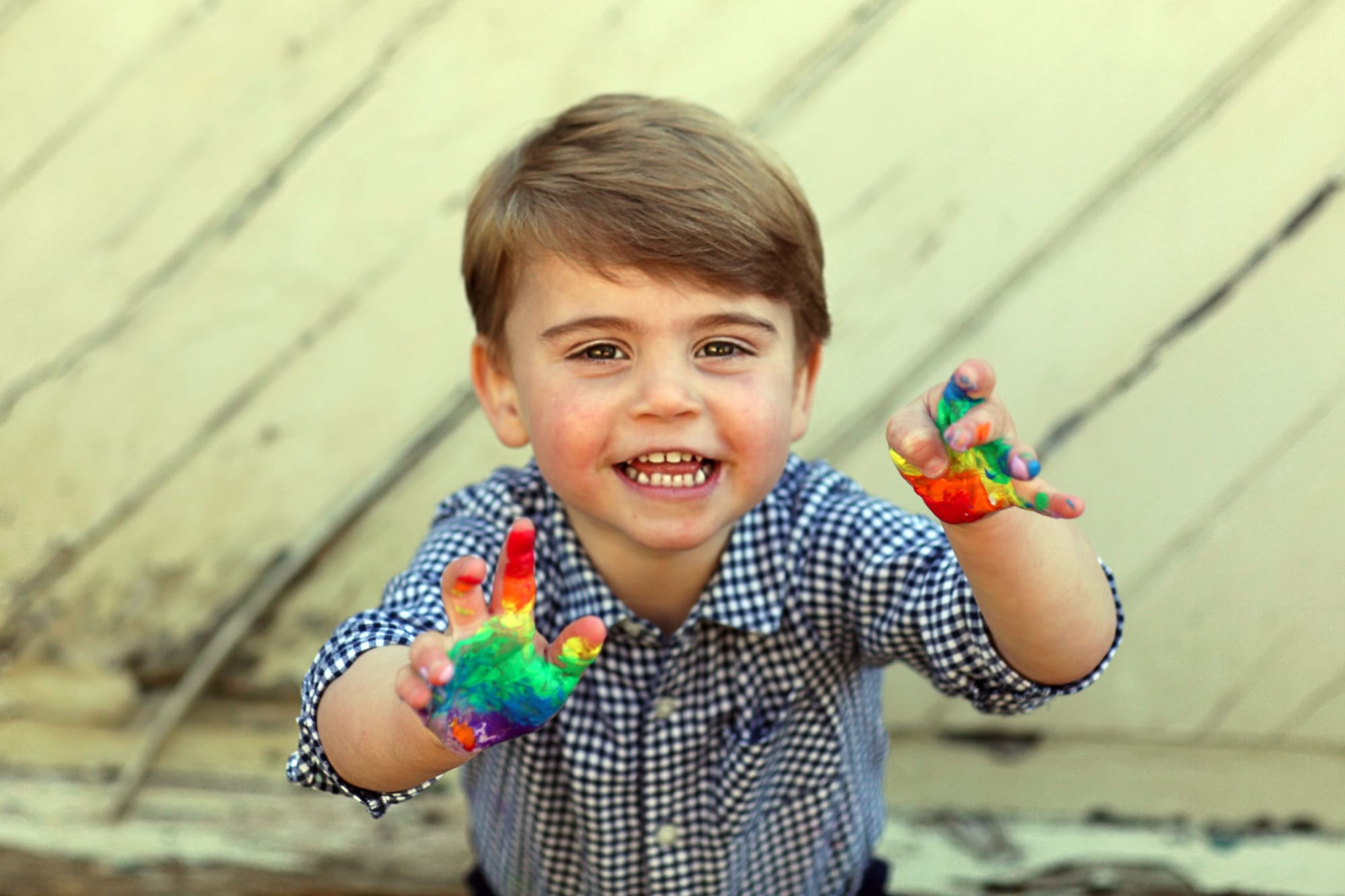 prince louis turns two
