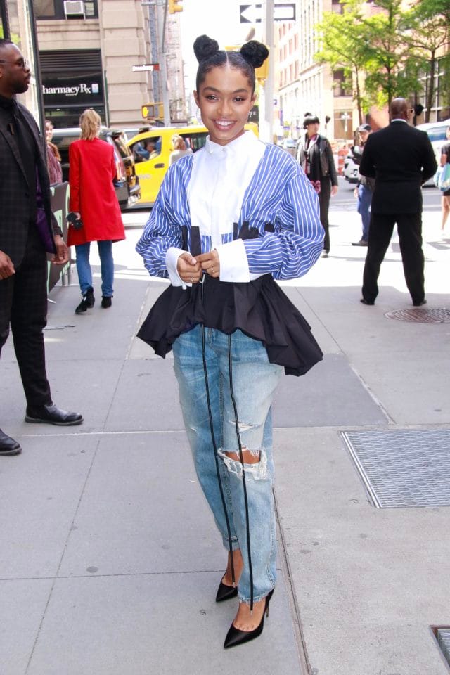 A Year Ago Today, Yara Shahidi Wore This Complicated Top