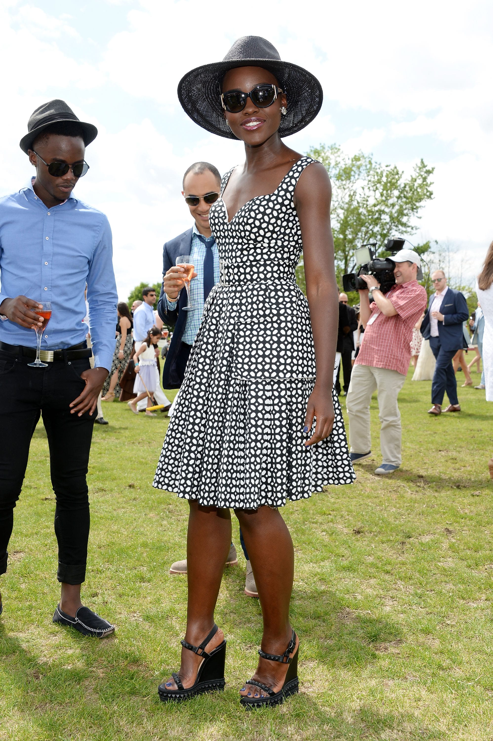 Happy (Almost) Anniversary of this REALLY Cute Dress on Lupita Nyong'o