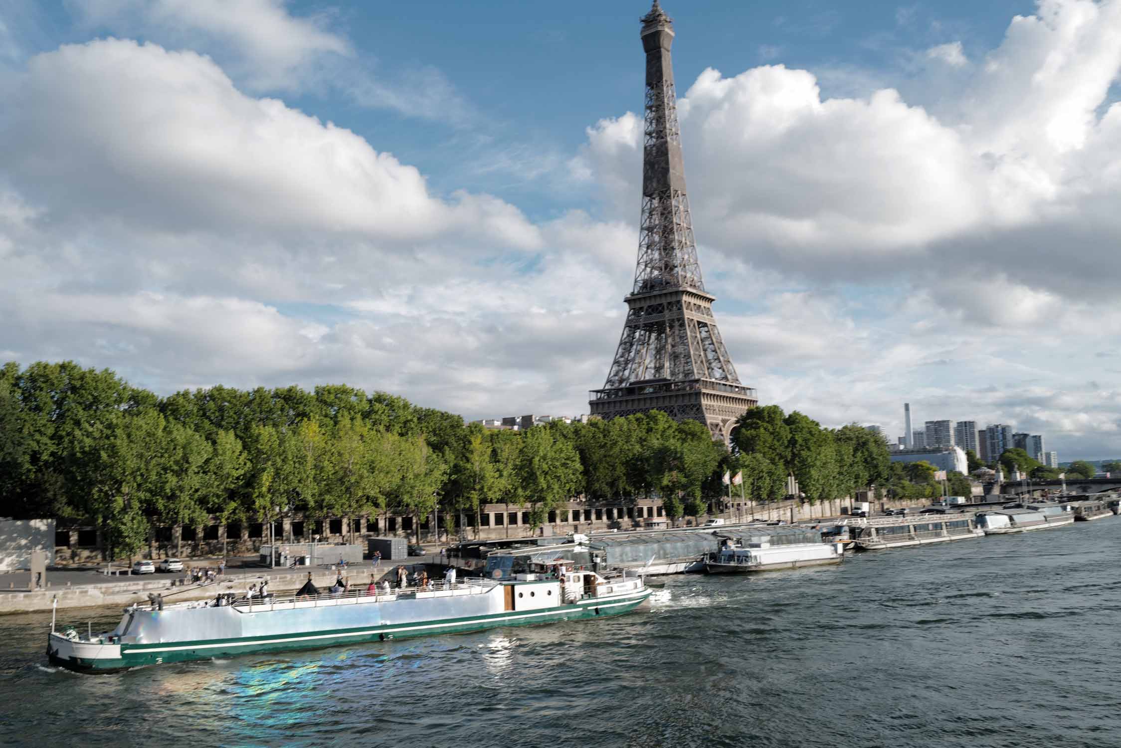 Balmain Threw a Fashion Party on the Seine
