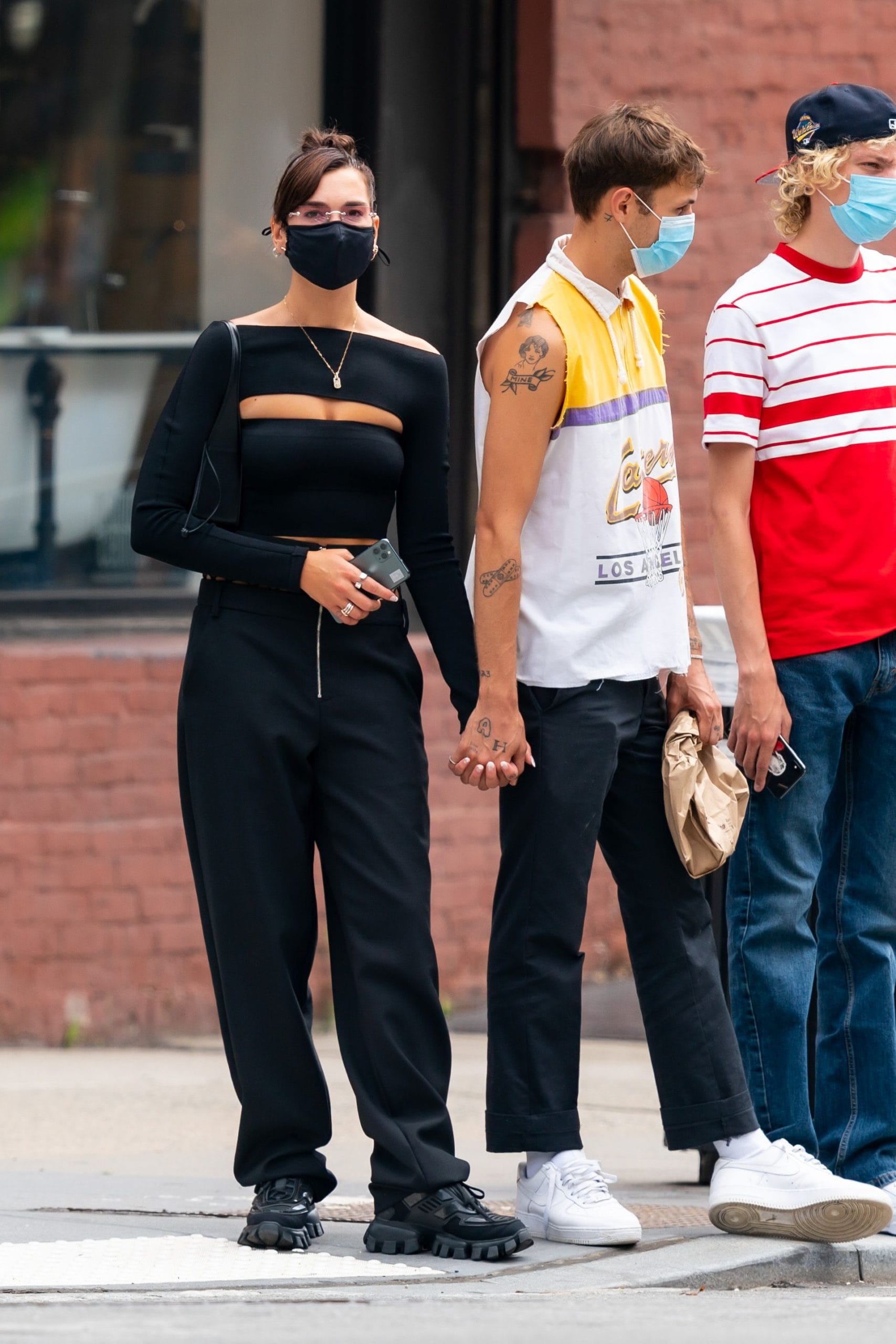 Dua Lipa Seems Happy To Be in NYC