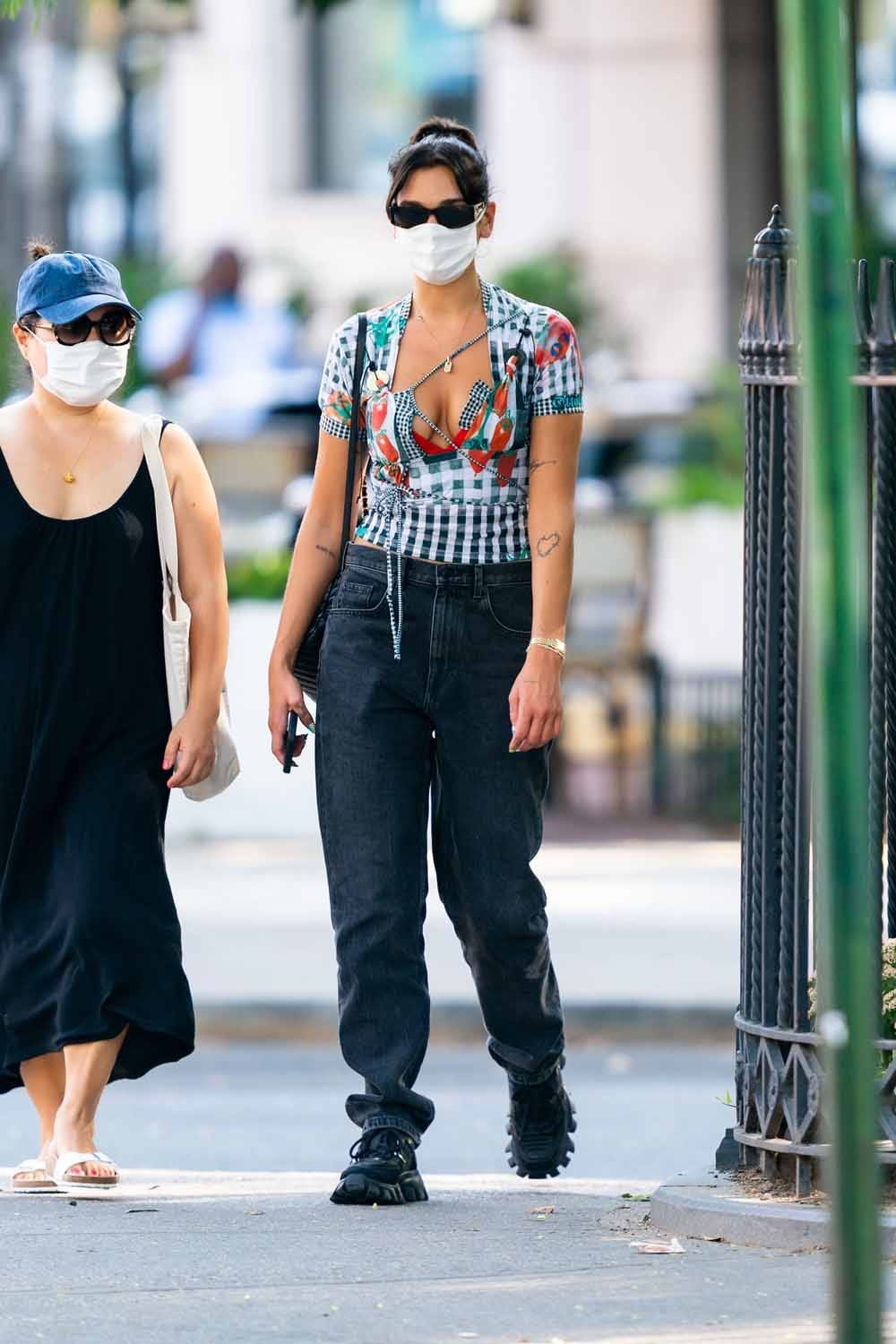 Dua Lipa Springs Another Intriguing Shirt On Us