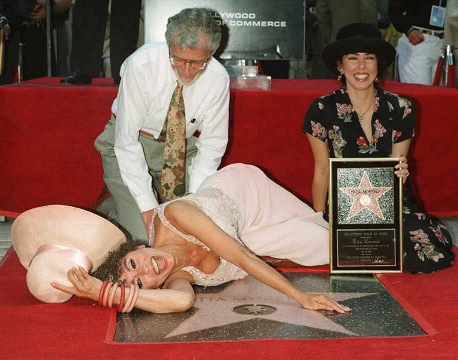 25 Years Ago, Rita Moreno Got Her Star on the Walk of Fame