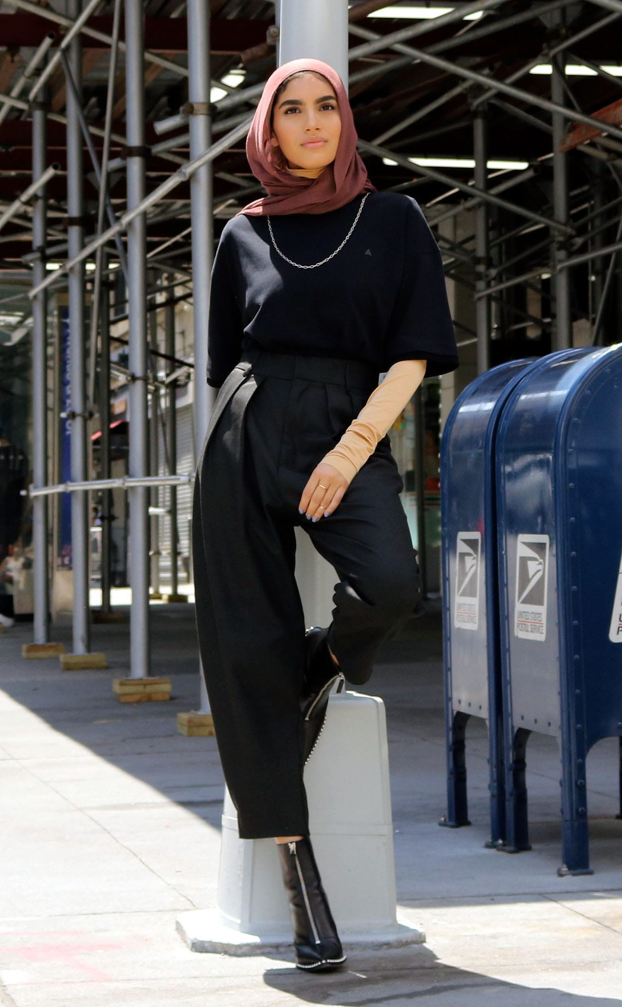 Nature Is Healing: There Was a Maybelline Shoot in Manhattan Over the Weekend